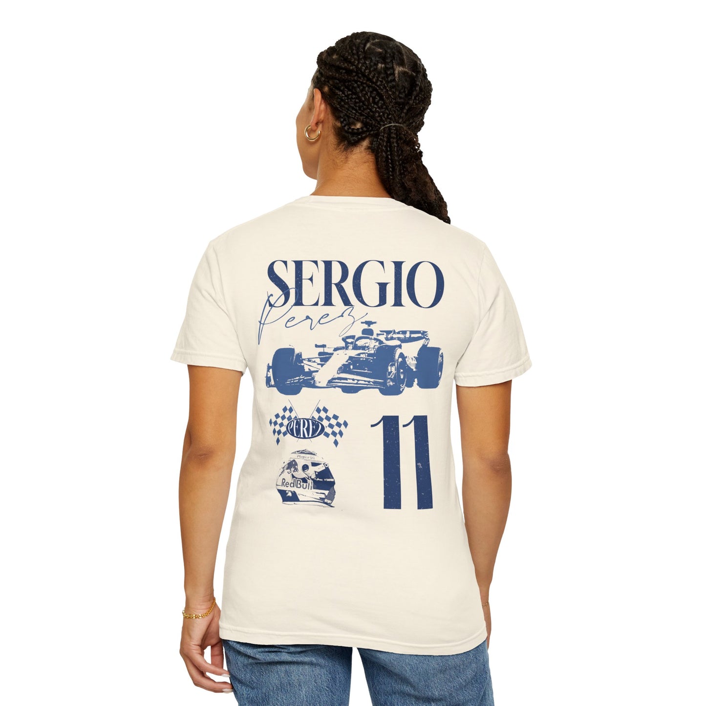 Perez Midweight Retro Racing T Shirt