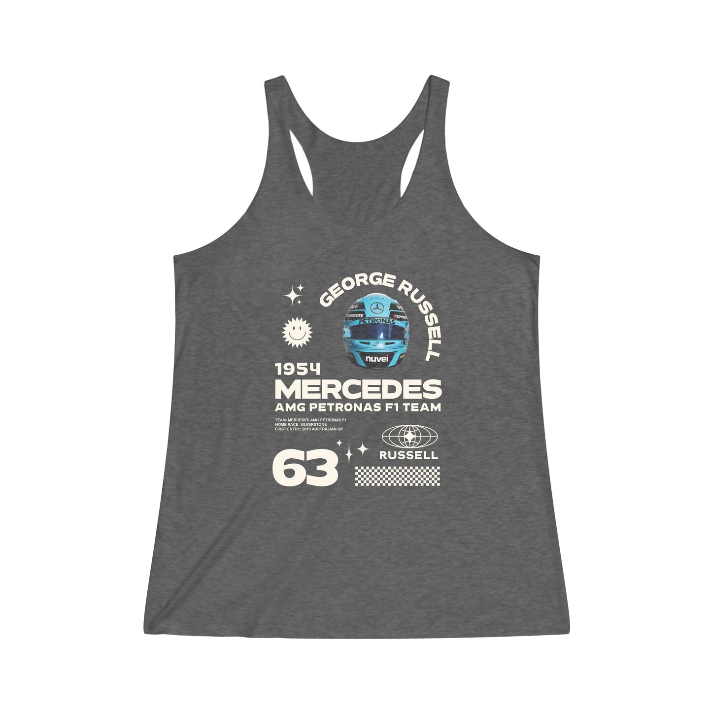 George Russell Helmet | Racerback Tank