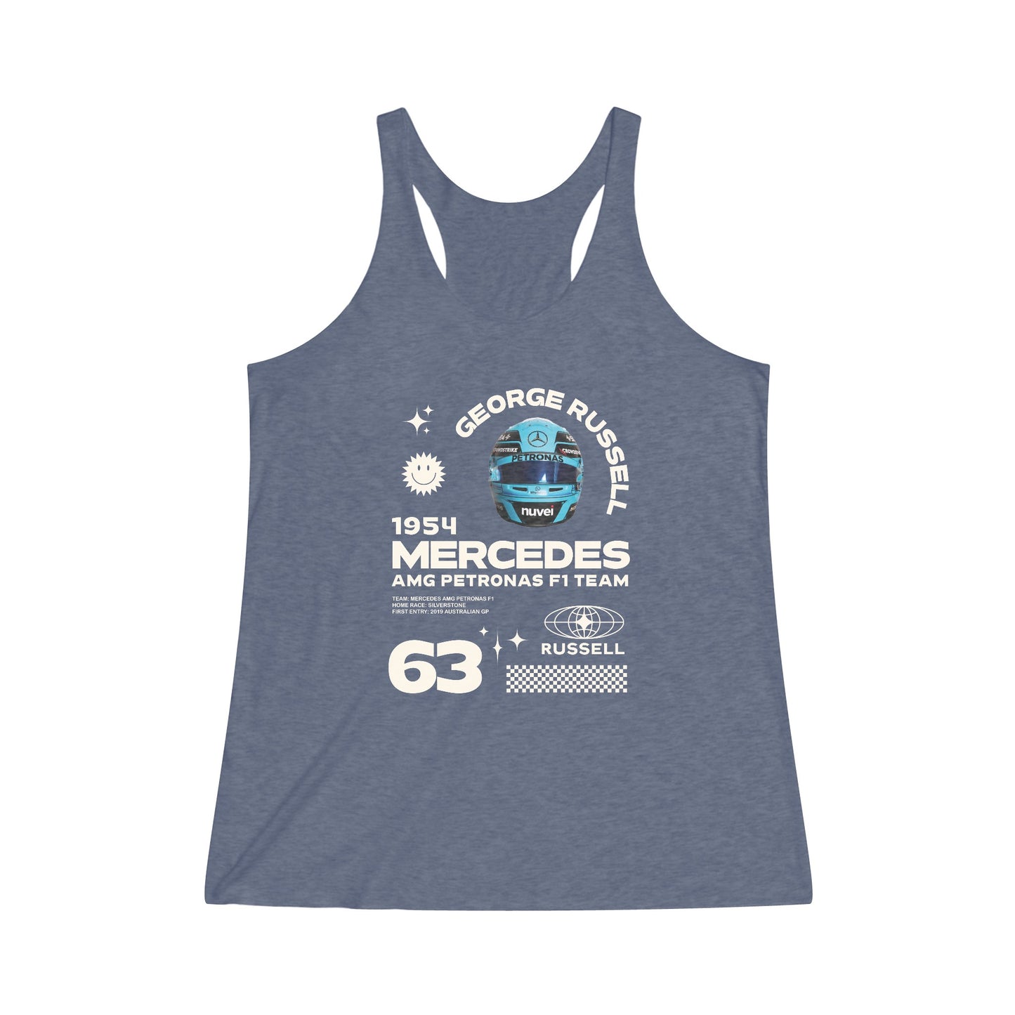 George Russell Helmet | Racerback Tank