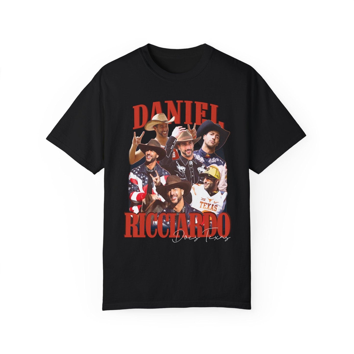 Daniel Ricciardo Texas T-Shirt Comfort Color - RecklessSunday