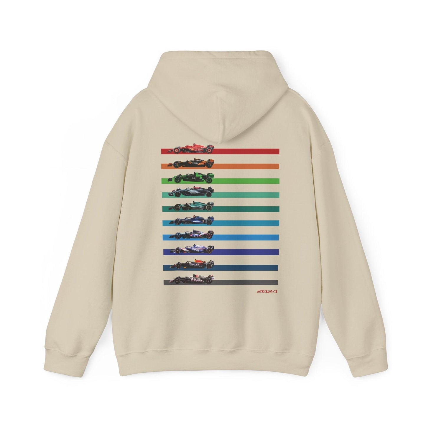 Formula Cars 2024 Hoodie - RecklessSunday