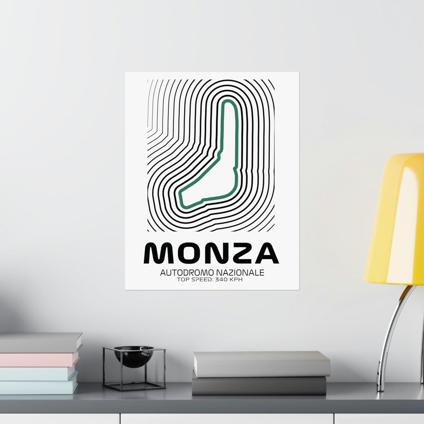 Monza Racing Circuit Poster - RecklessSunday