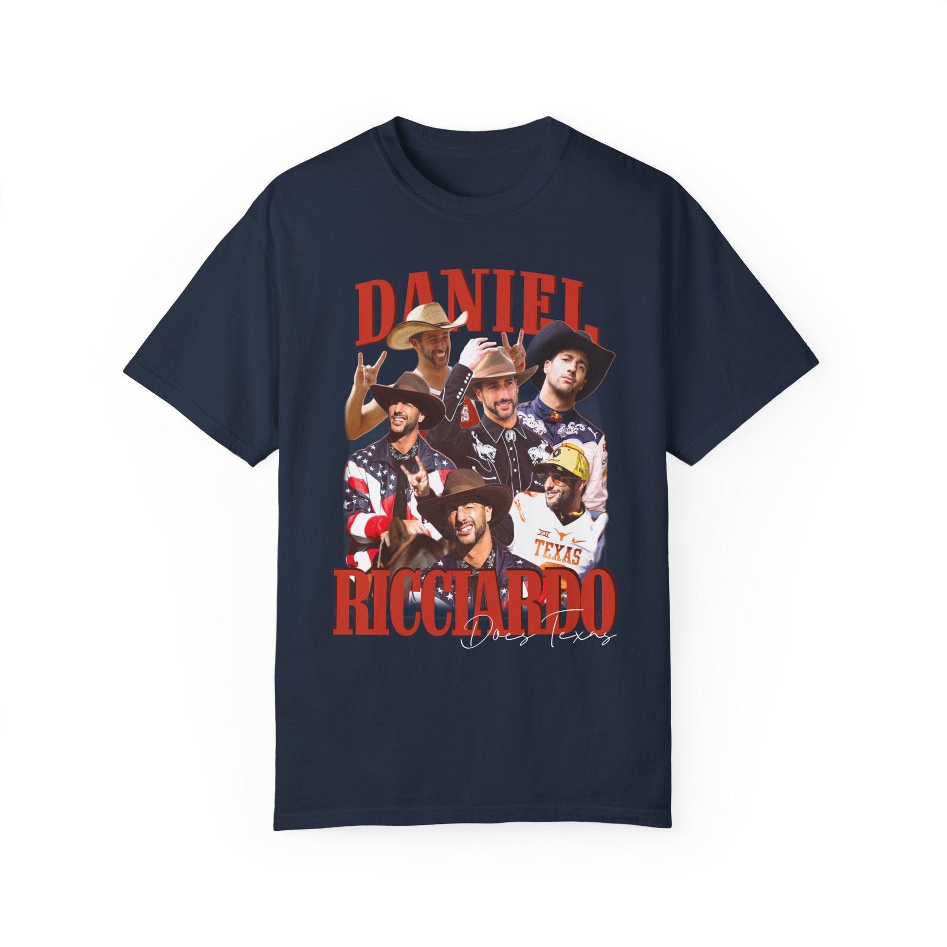 Daniel Ricciardo Texas T-Shirt Comfort Color - RecklessSunday