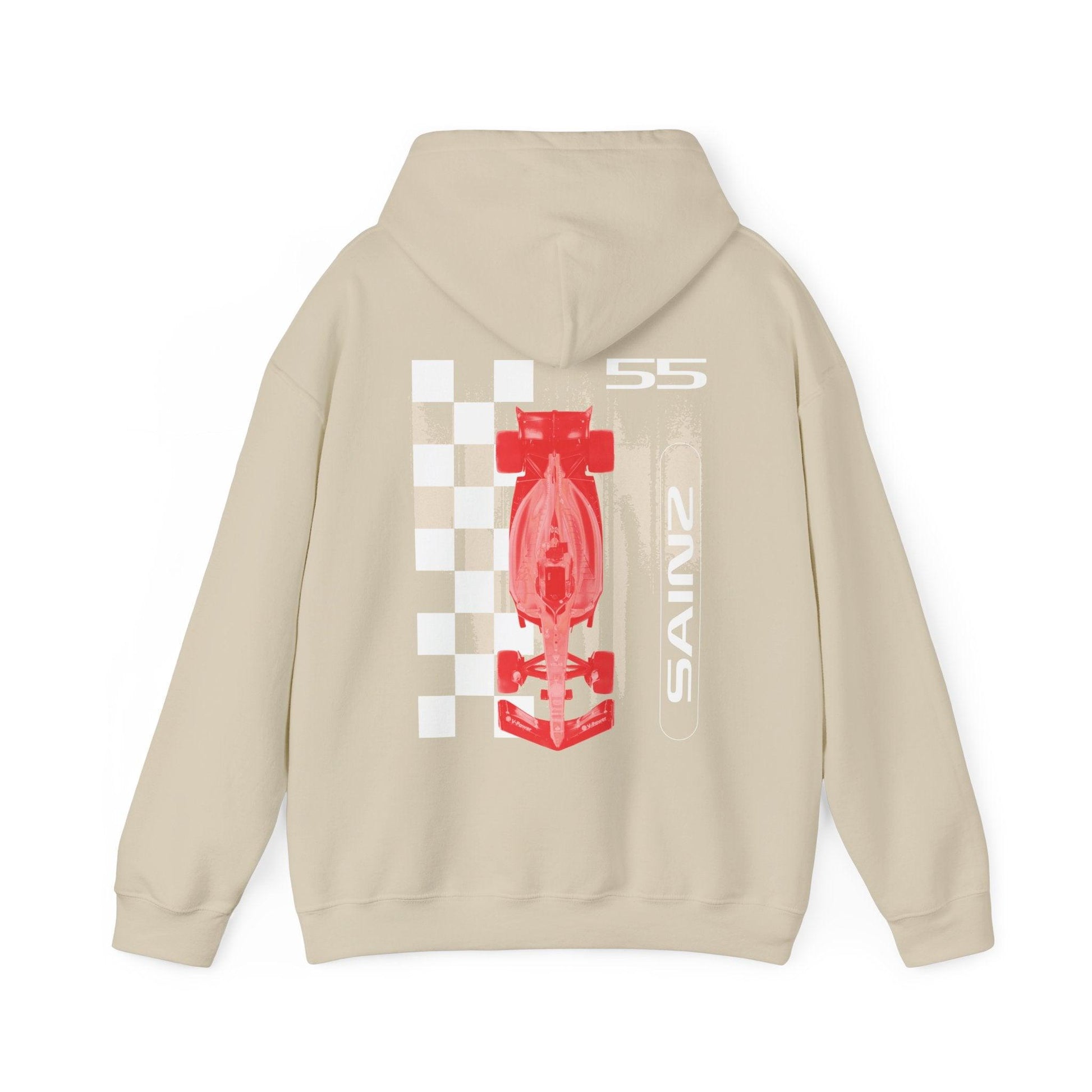 Carlos Sainz Grunge Hoodie - RecklessSunday