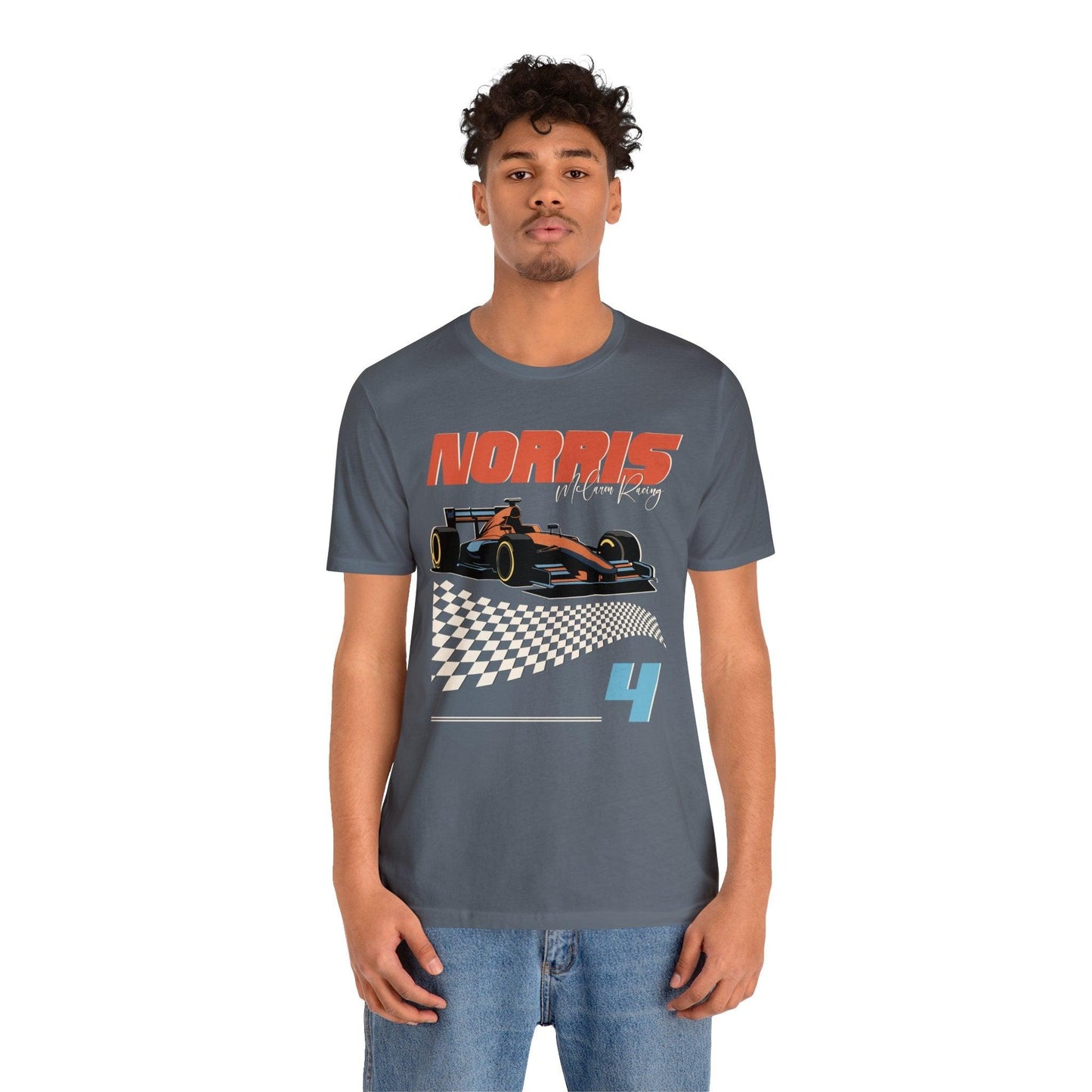 Lando Norris Retro Lightweight T-Shirt - RecklessSunday