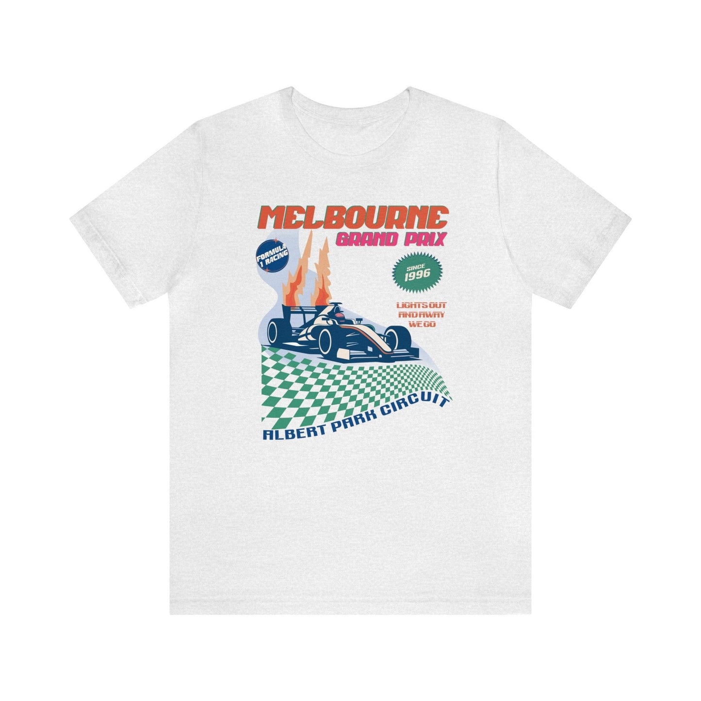 Melbourne Grand Prix T Shirt Lightweight - RecklessSunday