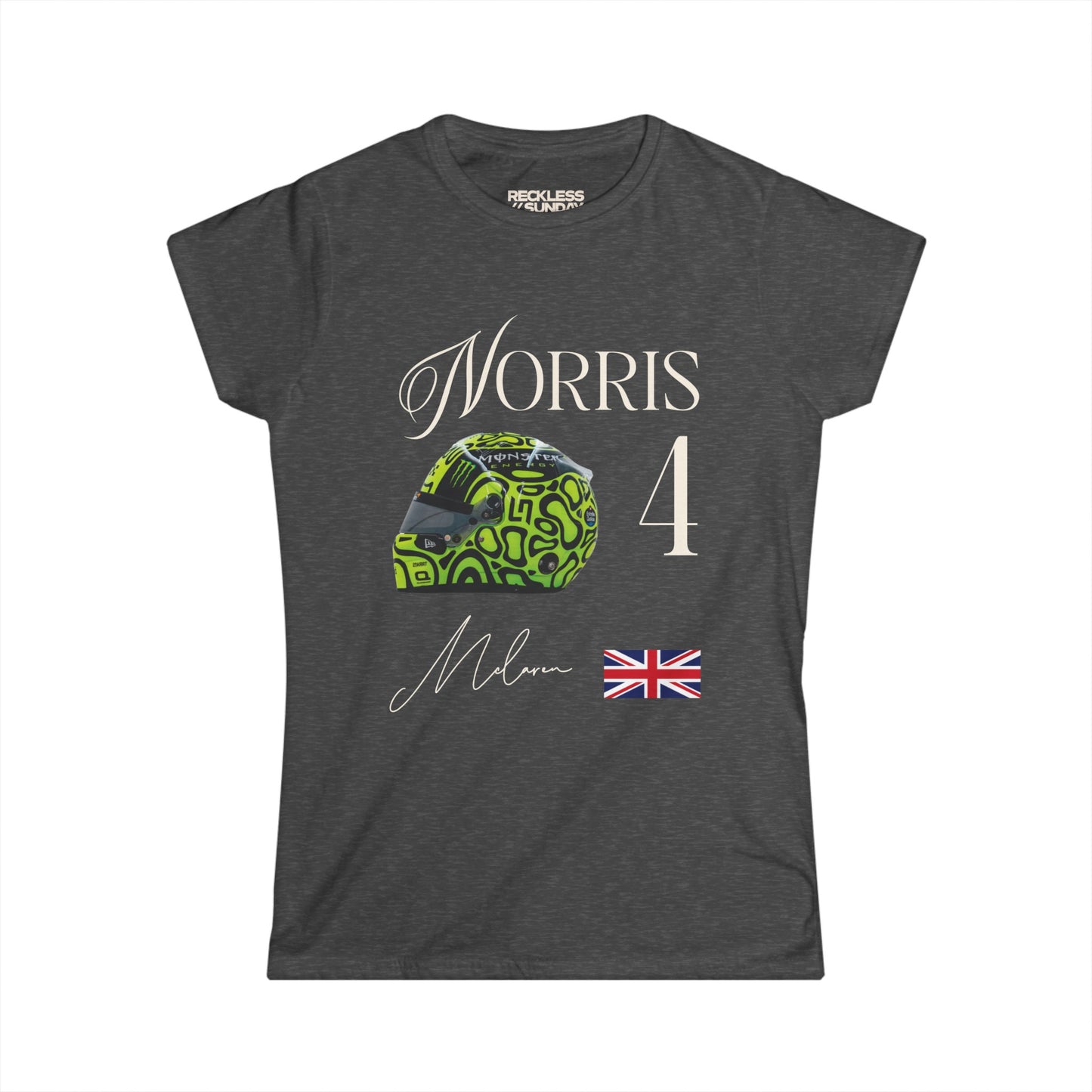 Lando Norris Helmet Women's Softstyle Tee