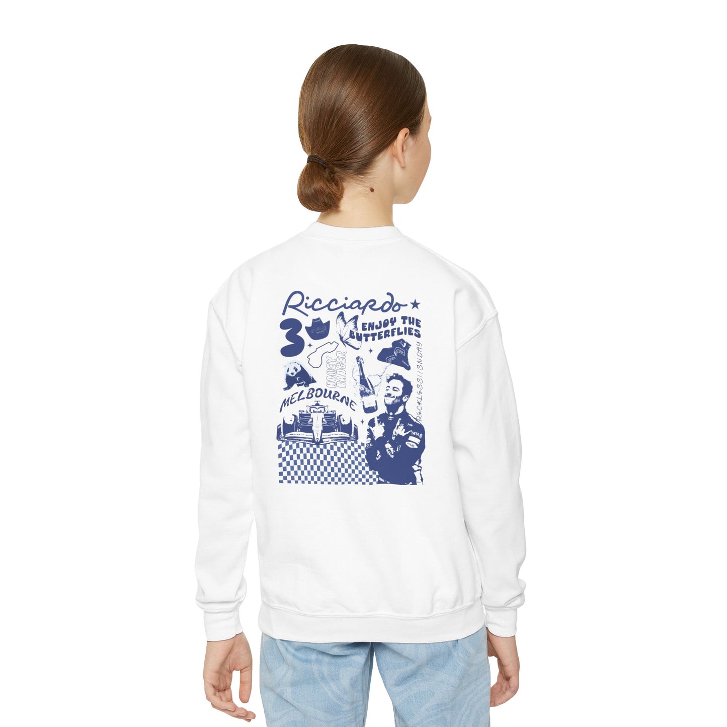 Youth Daniel Ricciardo Illustrated sweatshirt