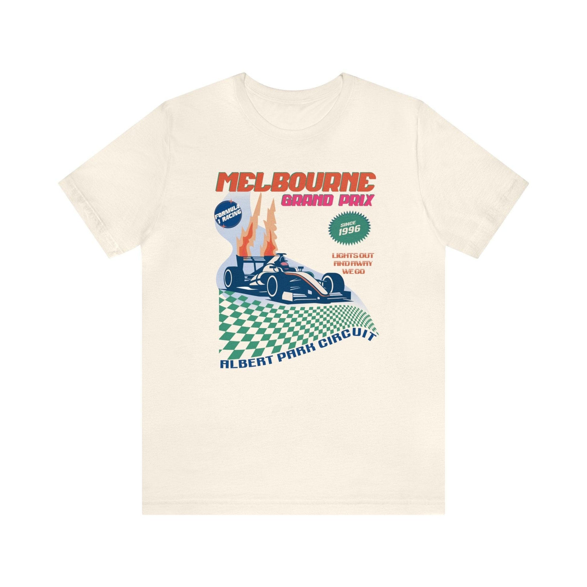 Melbourne Grand Prix T Shirt Lightweight - RecklessSunday