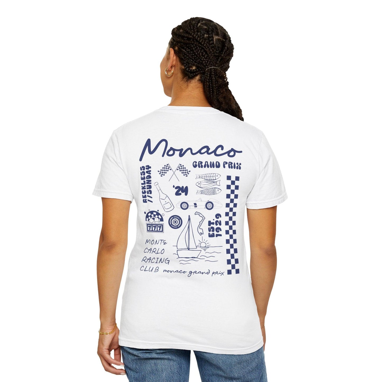 Monaco Grand Prix Print Shirt - RecklessSunday