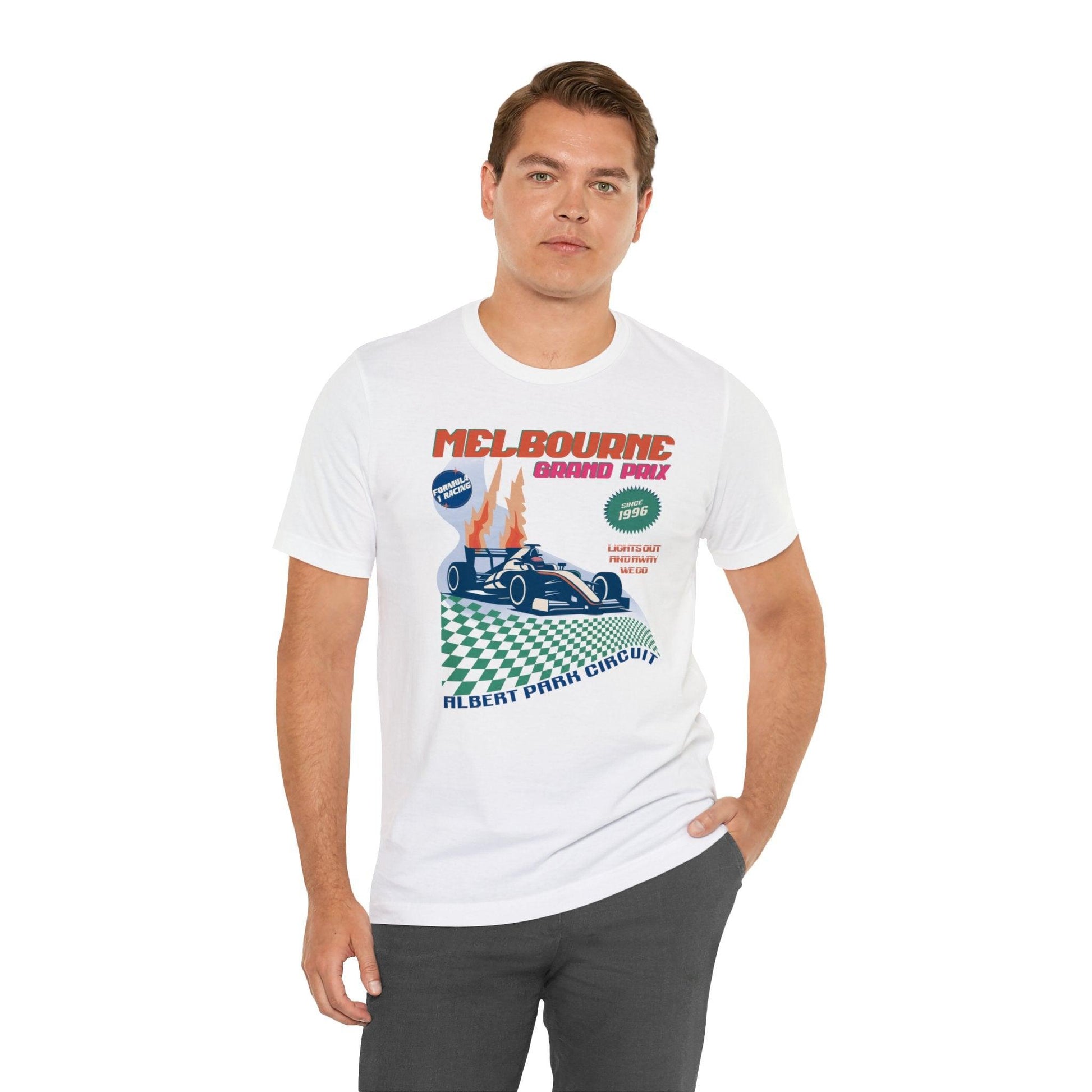 Melbourne Grand Prix T Shirt Lightweight - RecklessSunday