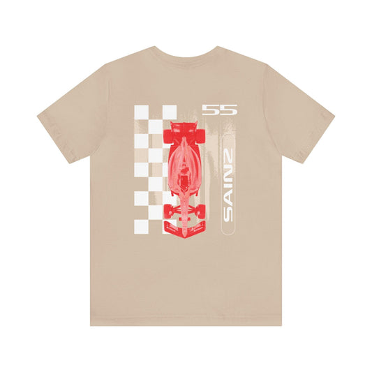 Carlos Sainz Grunge T-Shirt 2024 Lightweight - RecklessSunday