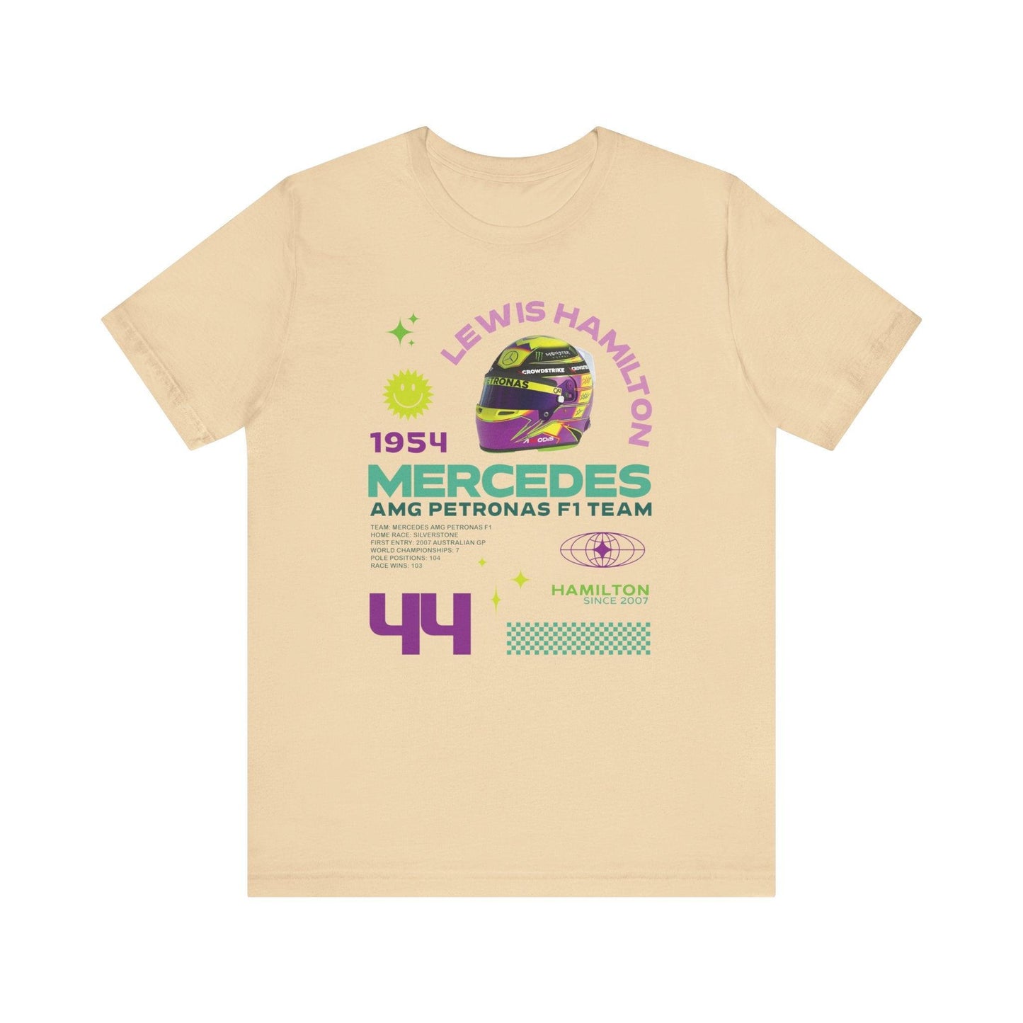 Lewis Hamilton Retro '24 Jersey Tee - RecklessSunday