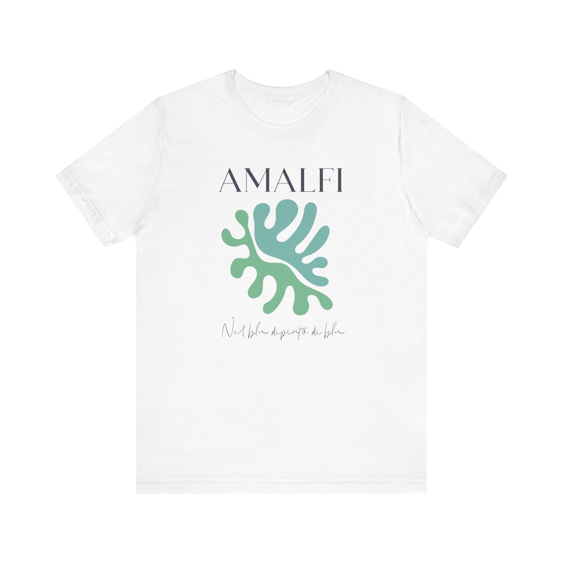 Amalfi Italy Coral Matisse T-Shirt - RecklessSunday