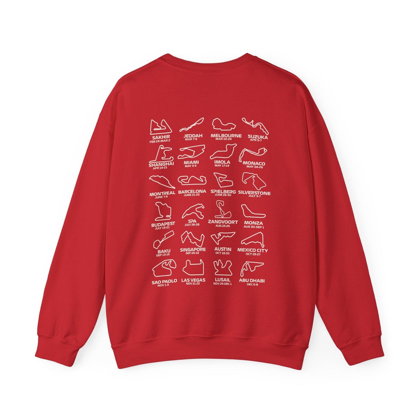 Formula Circuits Crewneck Sweatshirt - RecklessSunday