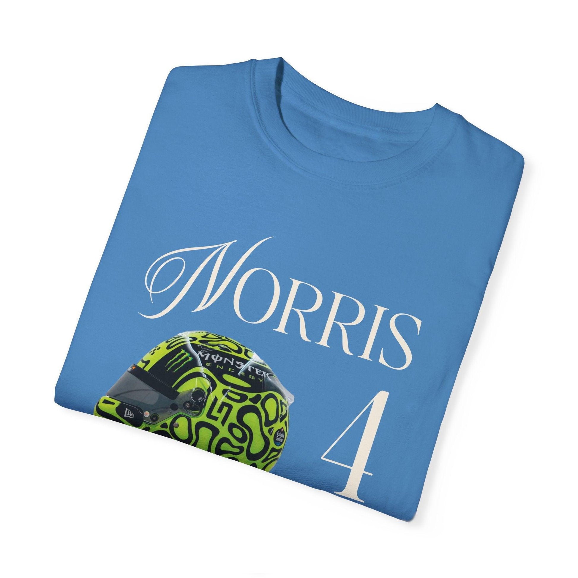 Lando Norris Helmet Comfort Color T-Shirt - RecklessSunday