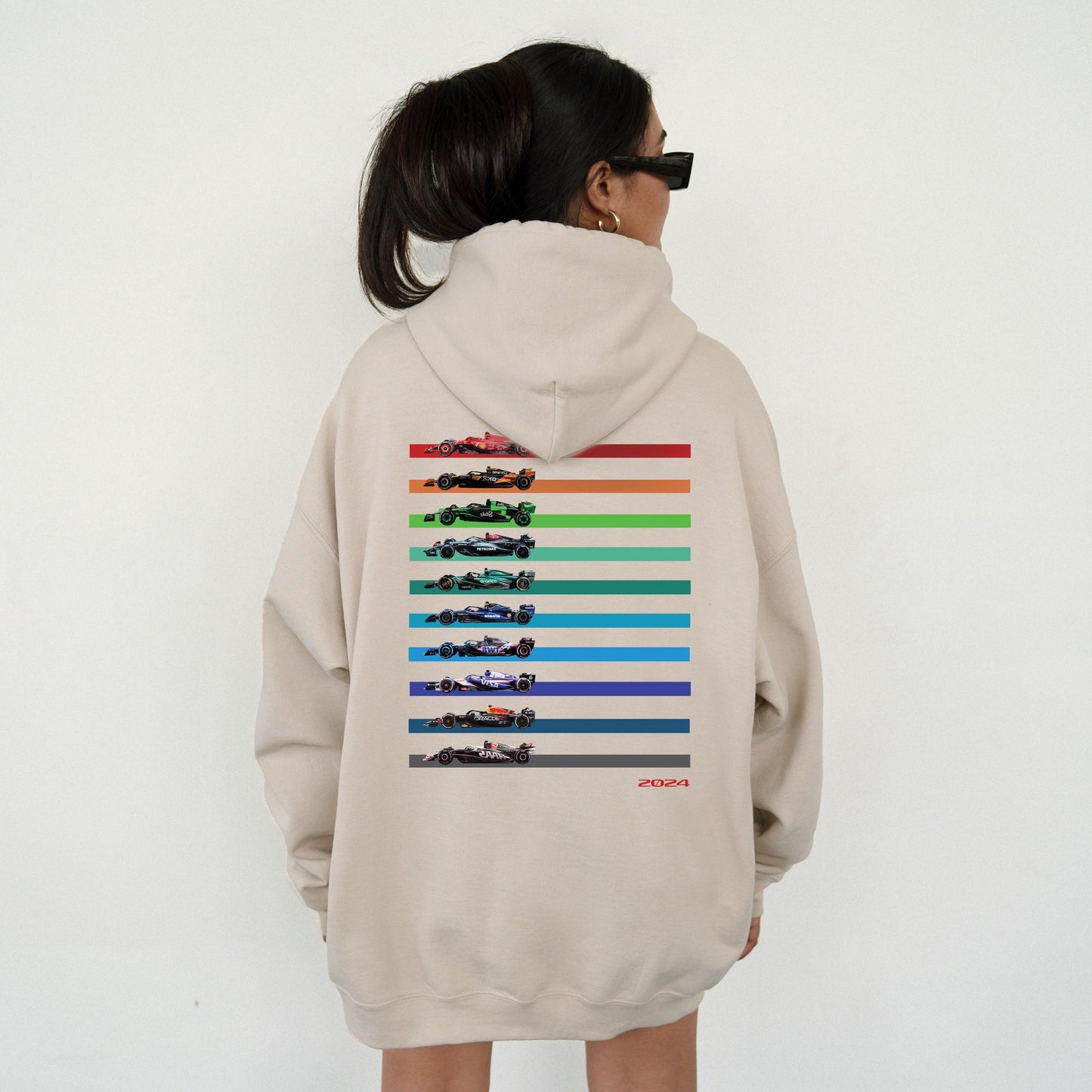 Formula Cars 2024 Hoodie - RecklessSunday