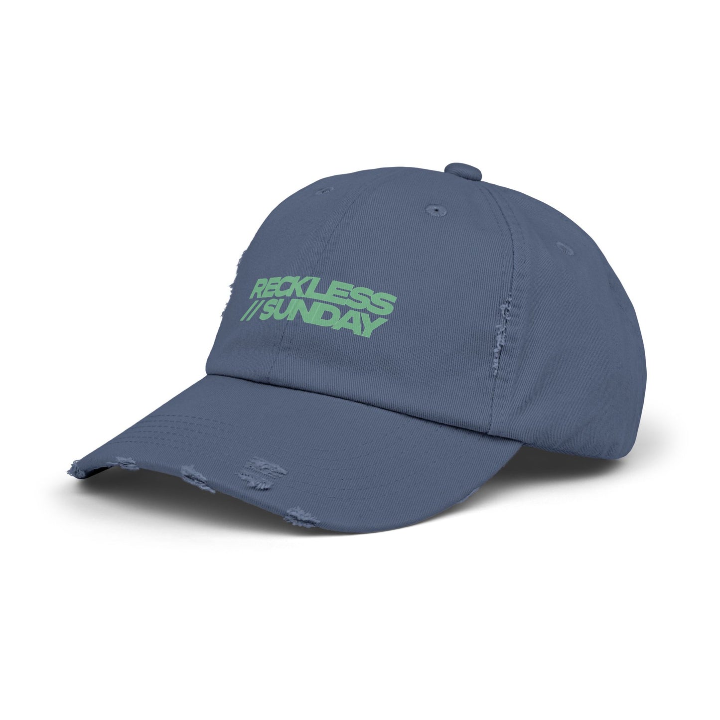 Reckless Sunday Unisex Distressed Cap