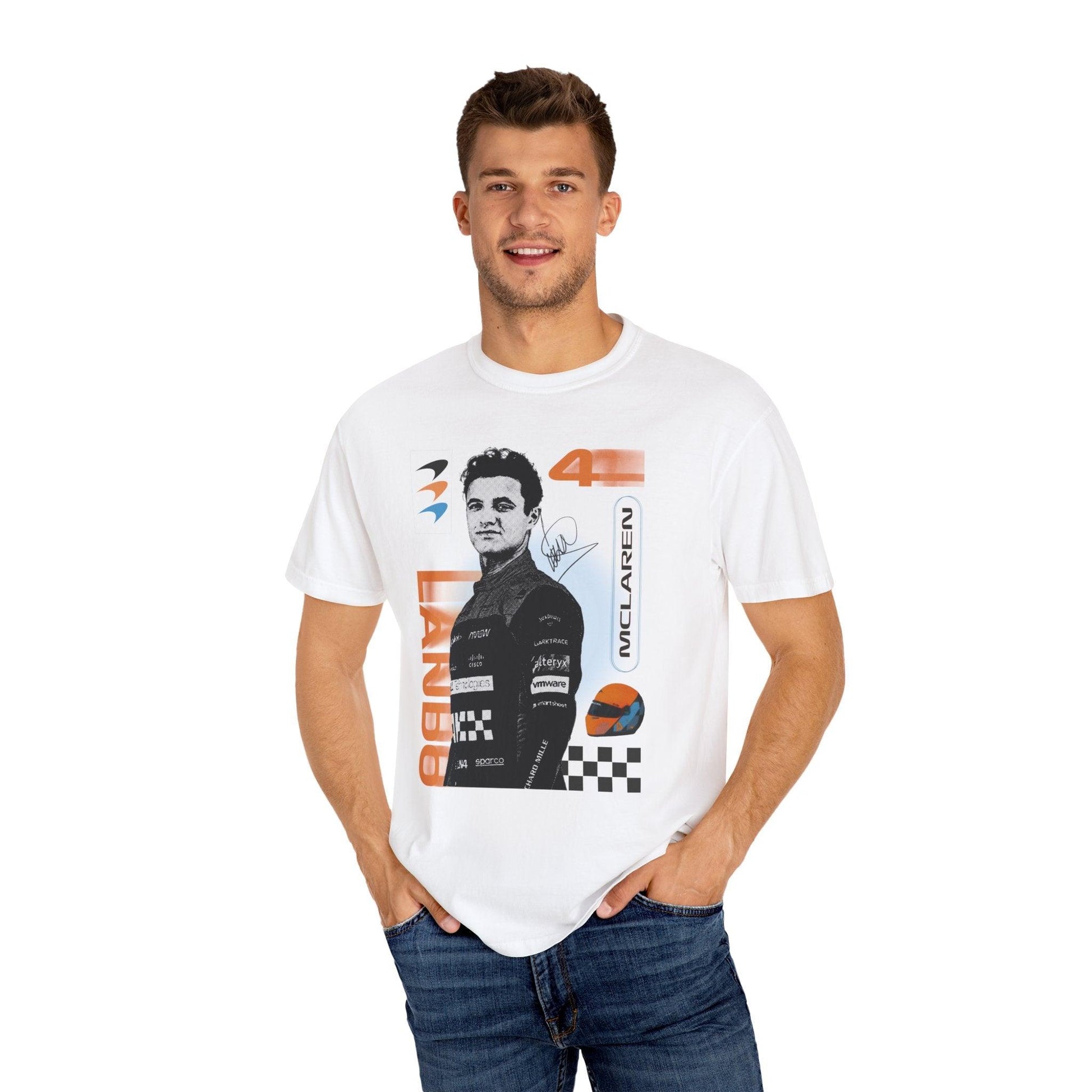 Lando Norris Retro Shirt - RecklessSunday