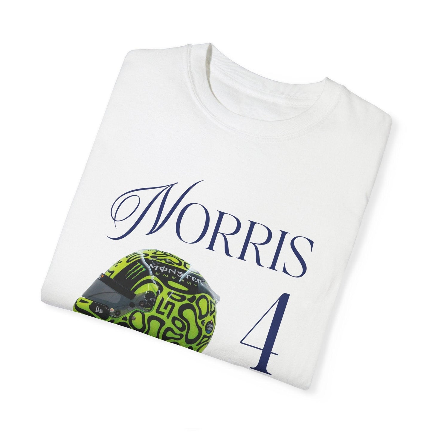 Lando Norris Helmet Comfort Color T-Shirt - RecklessSunday