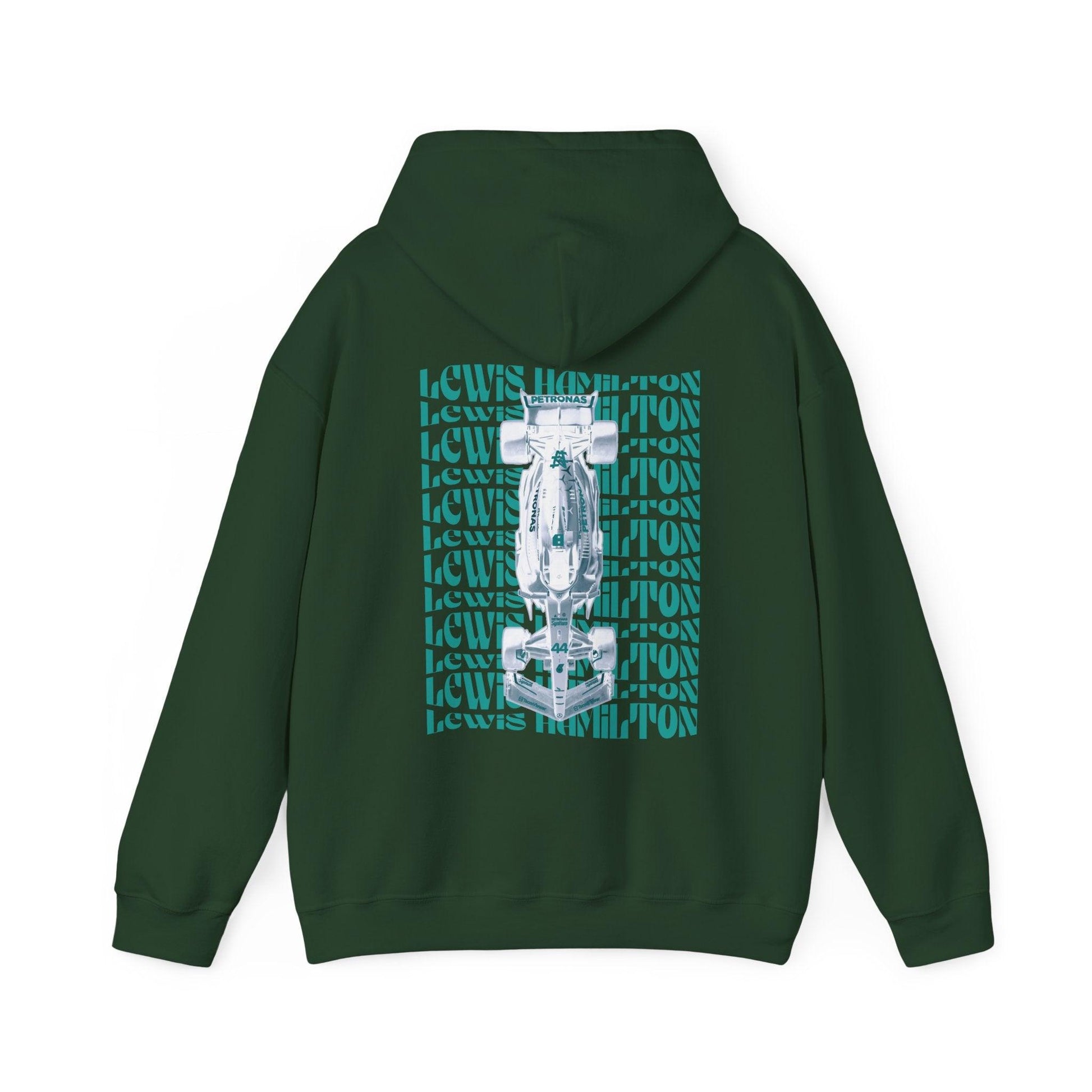 Lewis Hamilton Hoodie Turquoise - RecklessSunday