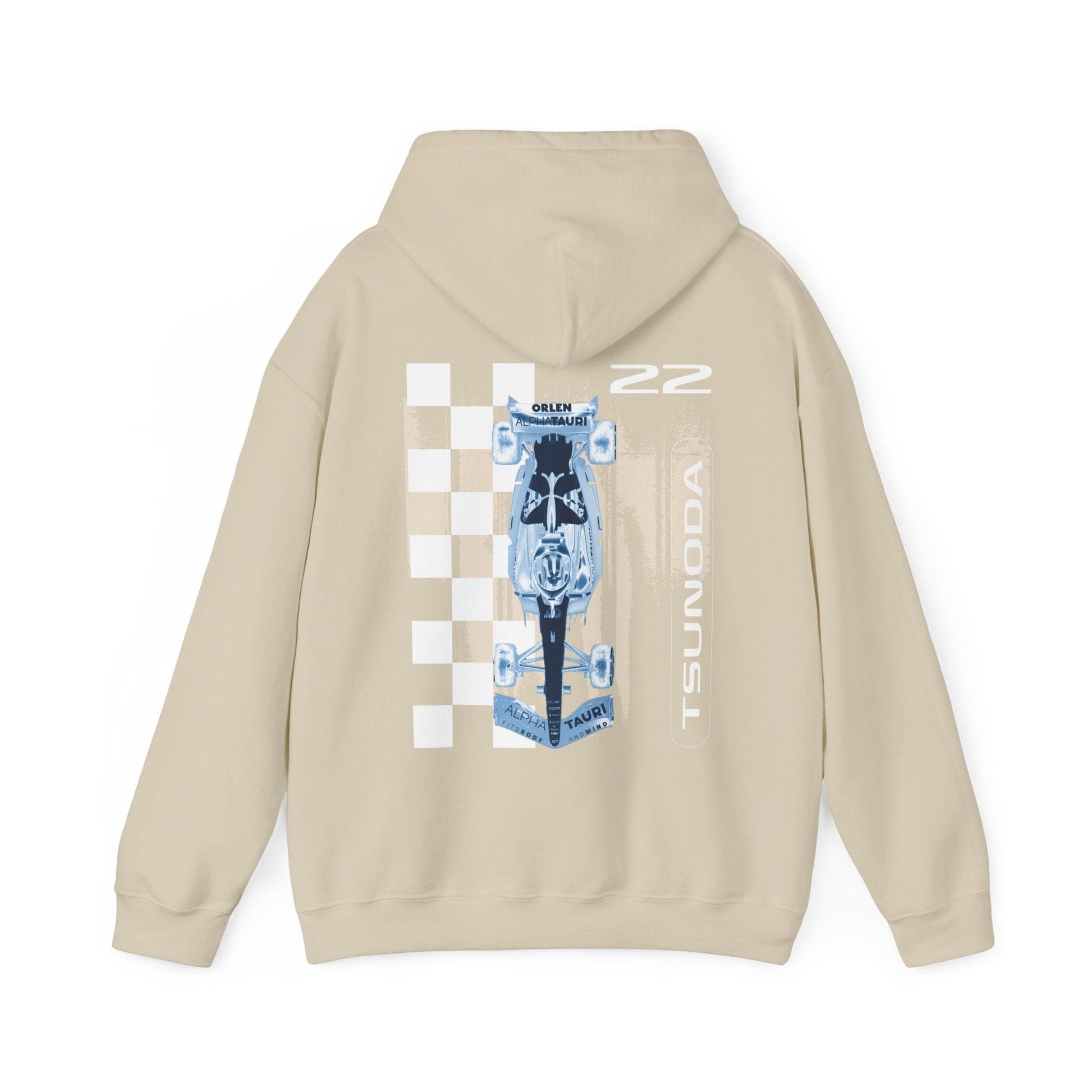 Yuki Tsunoda Grunge Series Sand Hoodie - RecklessSunday