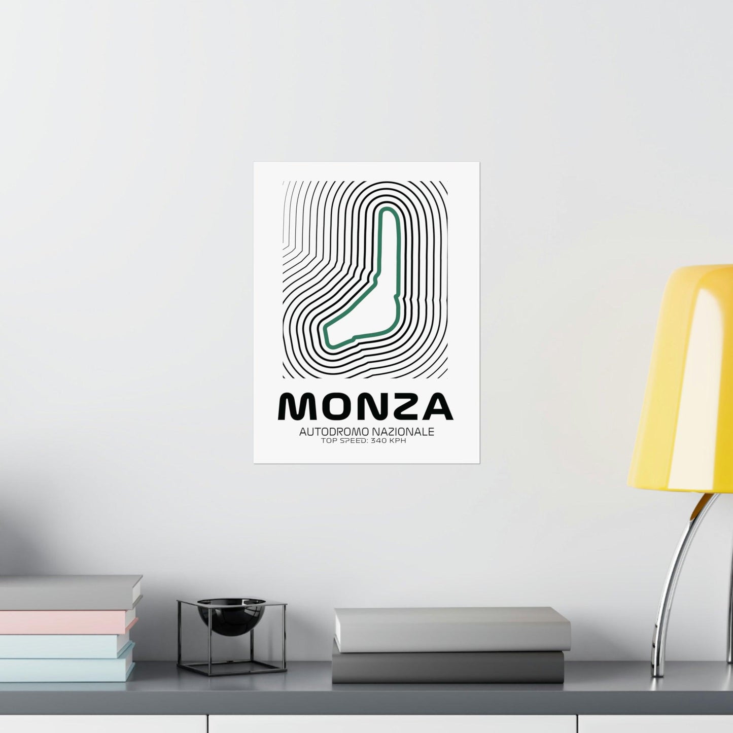 Monza Racing Circuit Poster - RecklessSunday