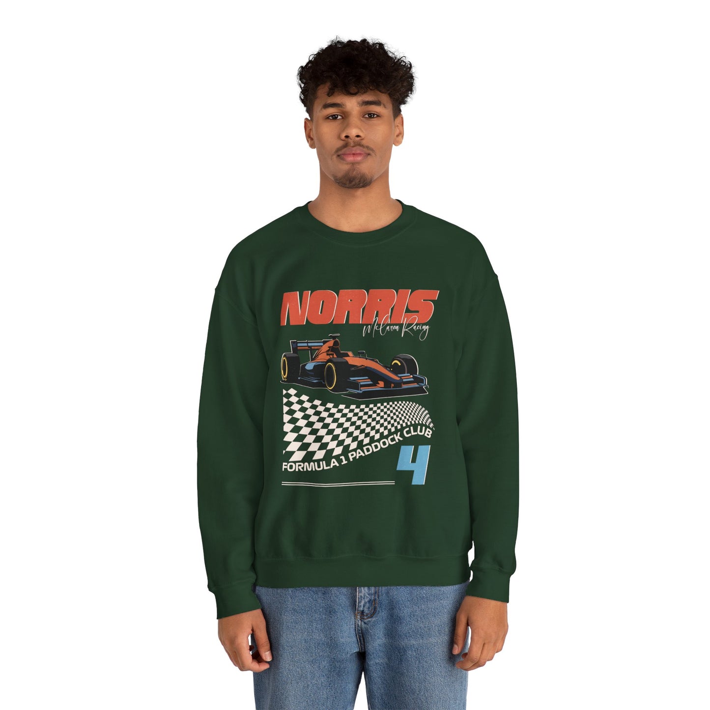 Lando Norris Retro Crewneck