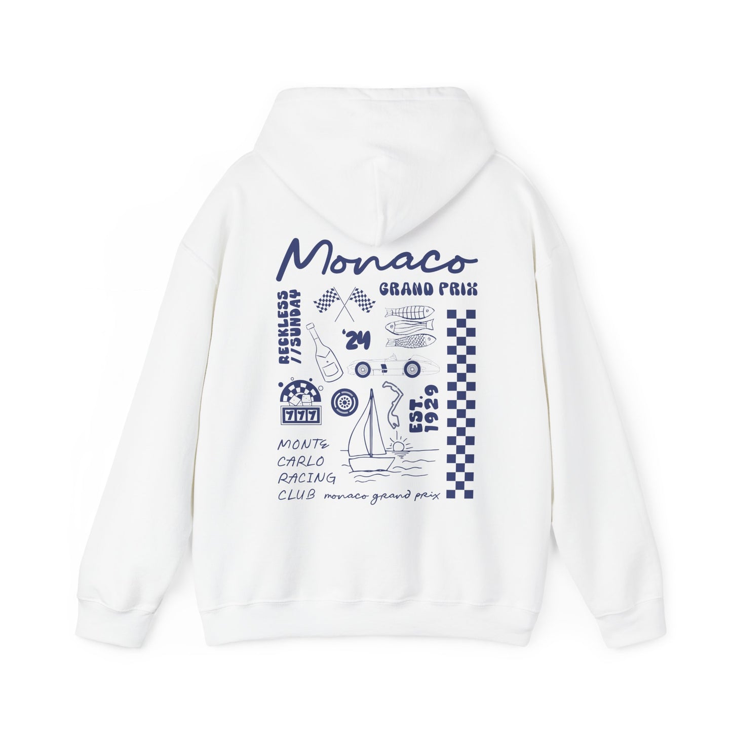 Monaco Grand Prix Illustrated Hoodie