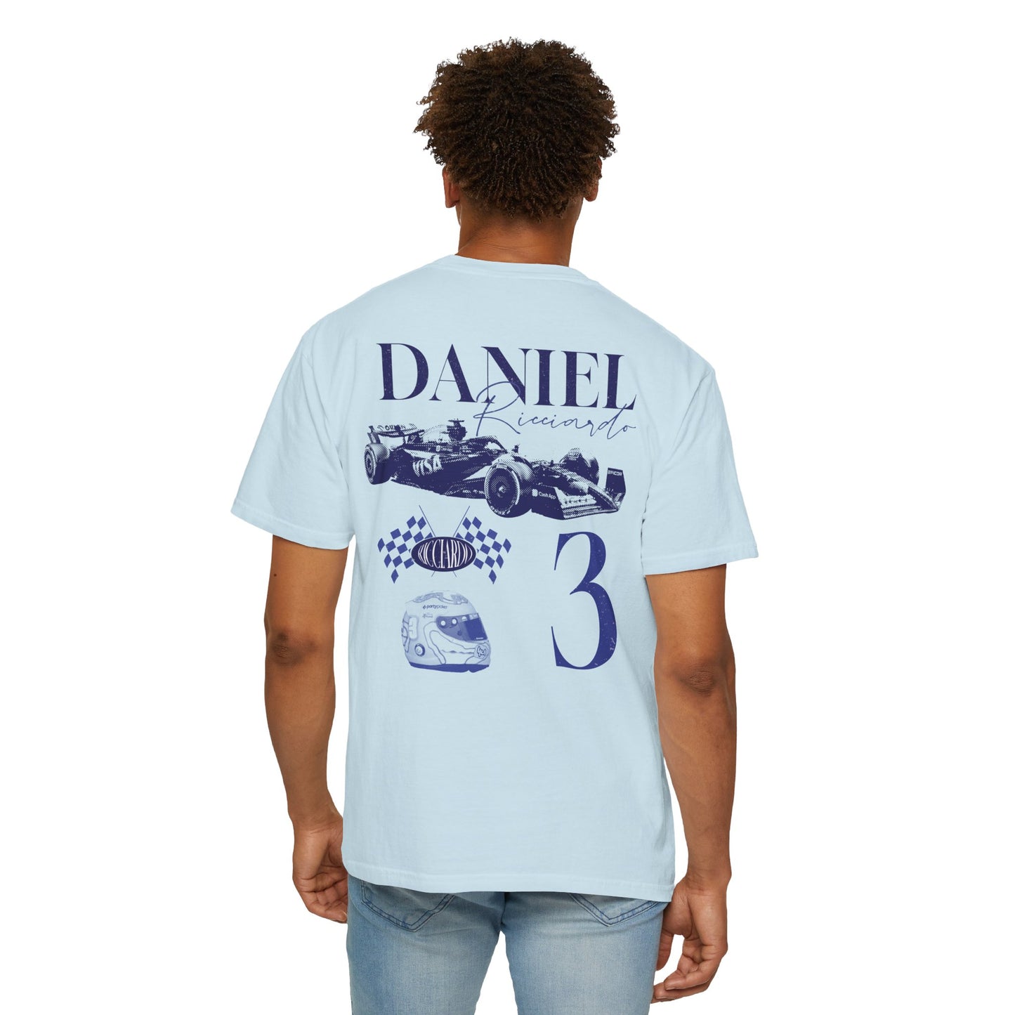 Ricciardo Midweight Retro Racing T Shirt