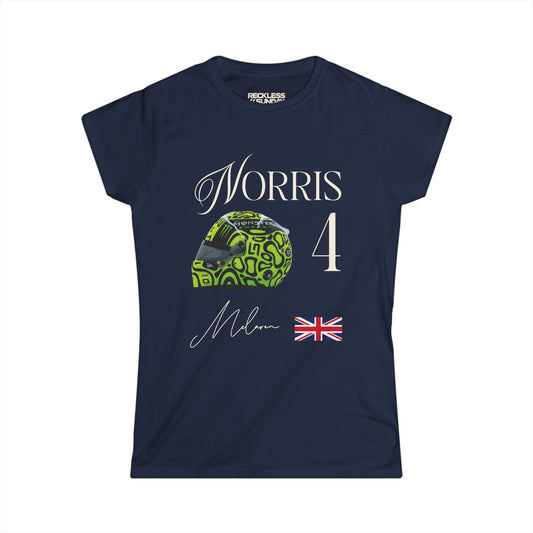 Lando Norris Helmet Women's Softstyle Tee