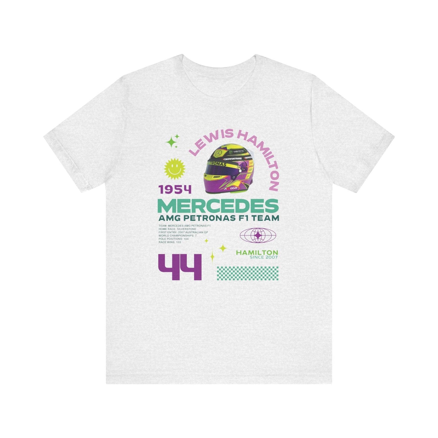 Lewis Hamilton Retro '24 Jersey Tee - RecklessSunday