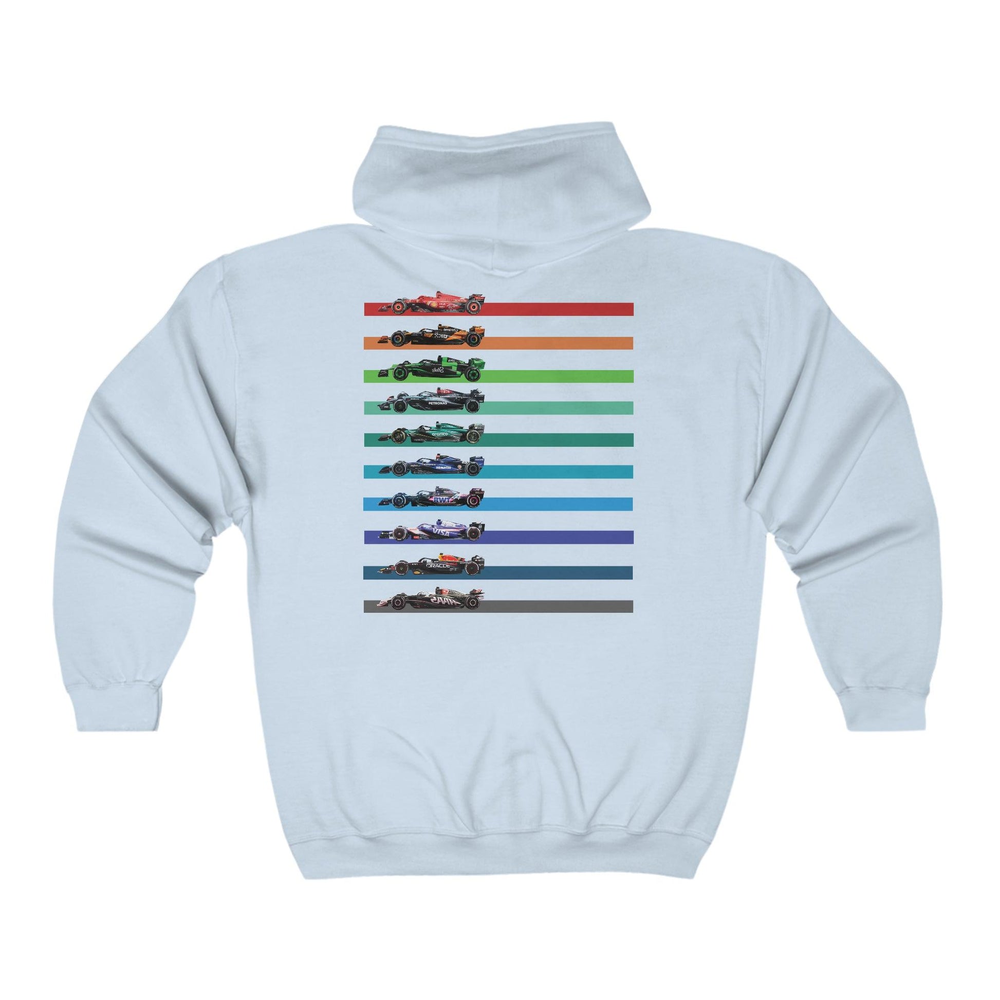 Formula Cars 2024 Zip Up Hoodie | Formula Racing Fan Hoodie | Sunday Racing Club - RecklessSunday