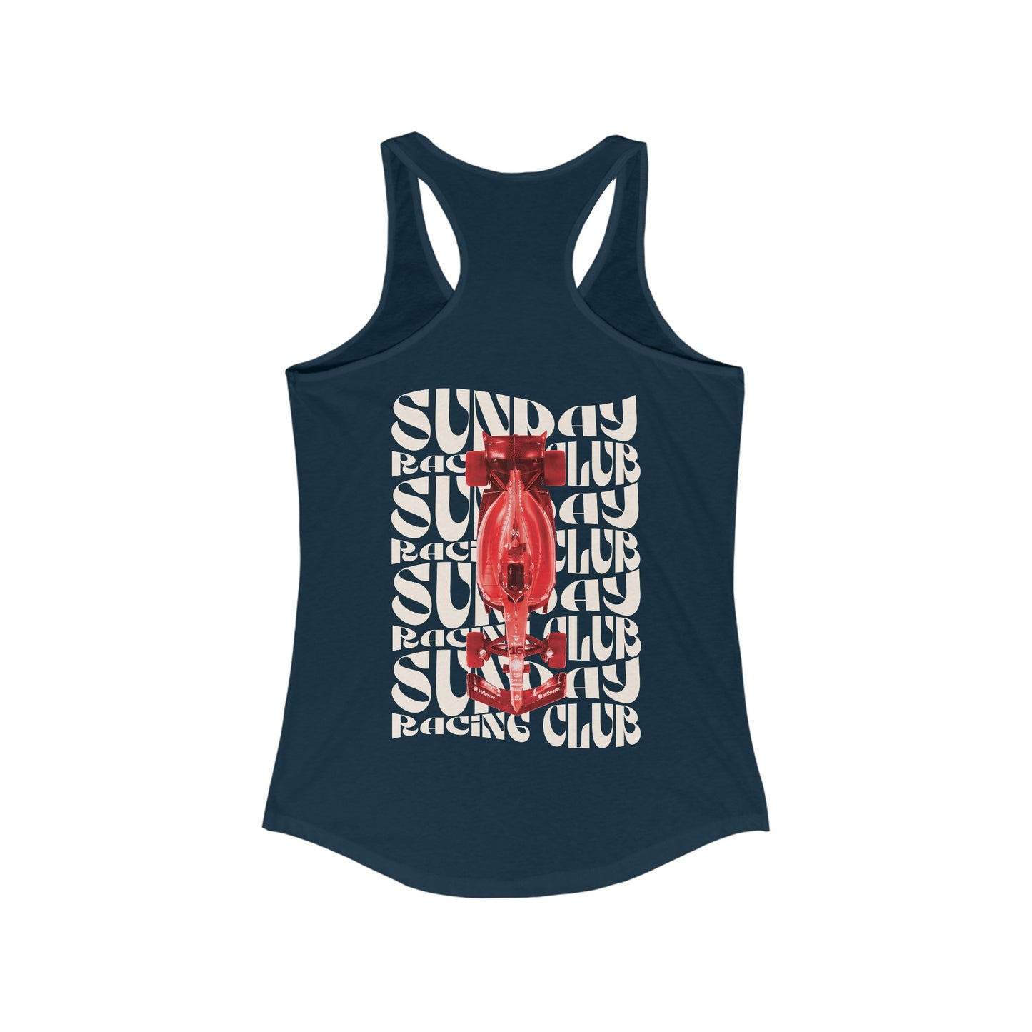 Charles Leclerc Sunday Racing Women's Racerback Tank