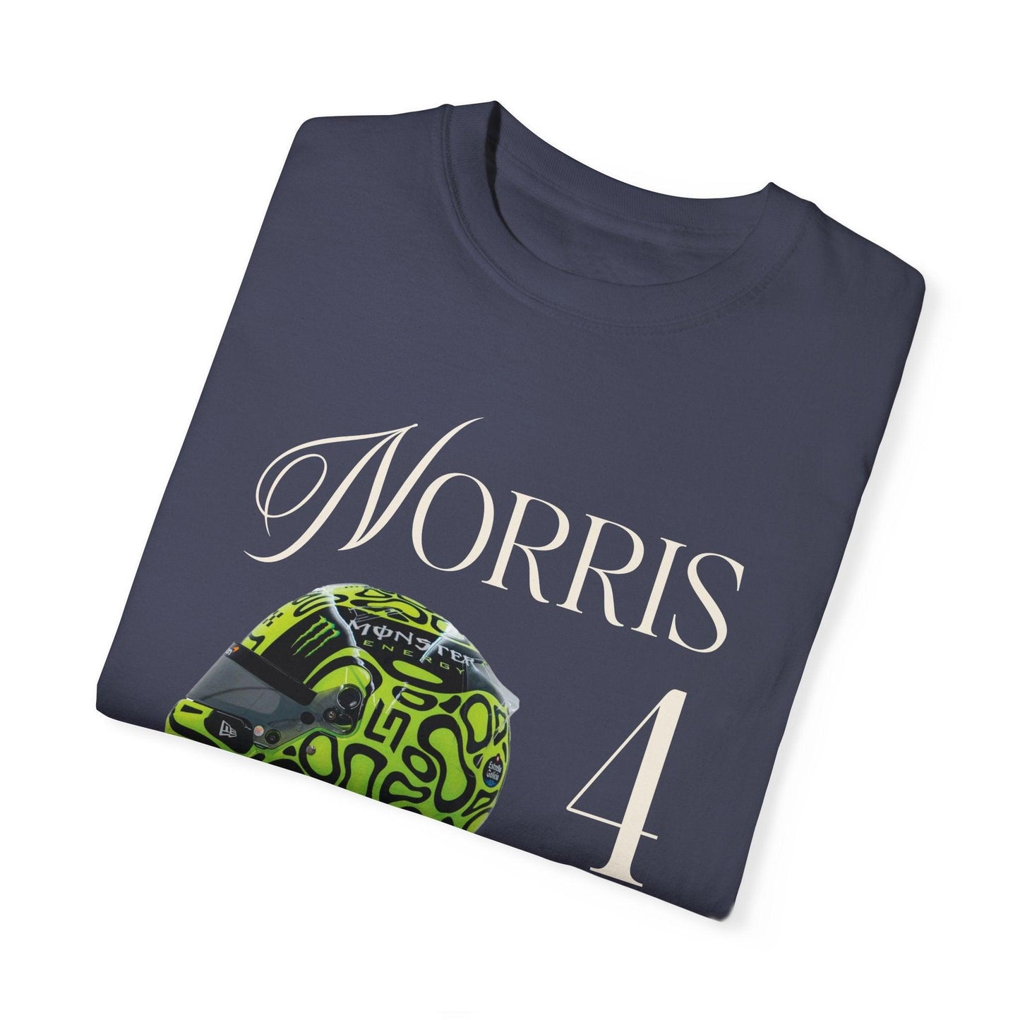 Lando Norris Helmet Comfort Color T-Shirt - RecklessSunday