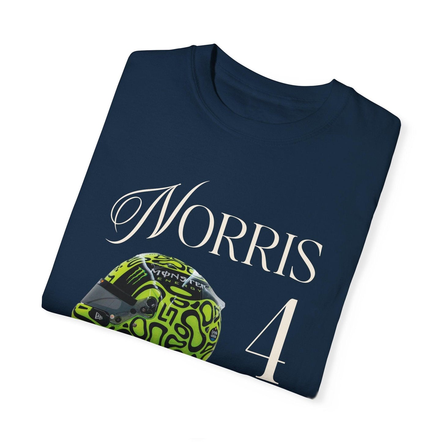 Lando Norris Helmet Comfort Color T-Shirt - RecklessSunday