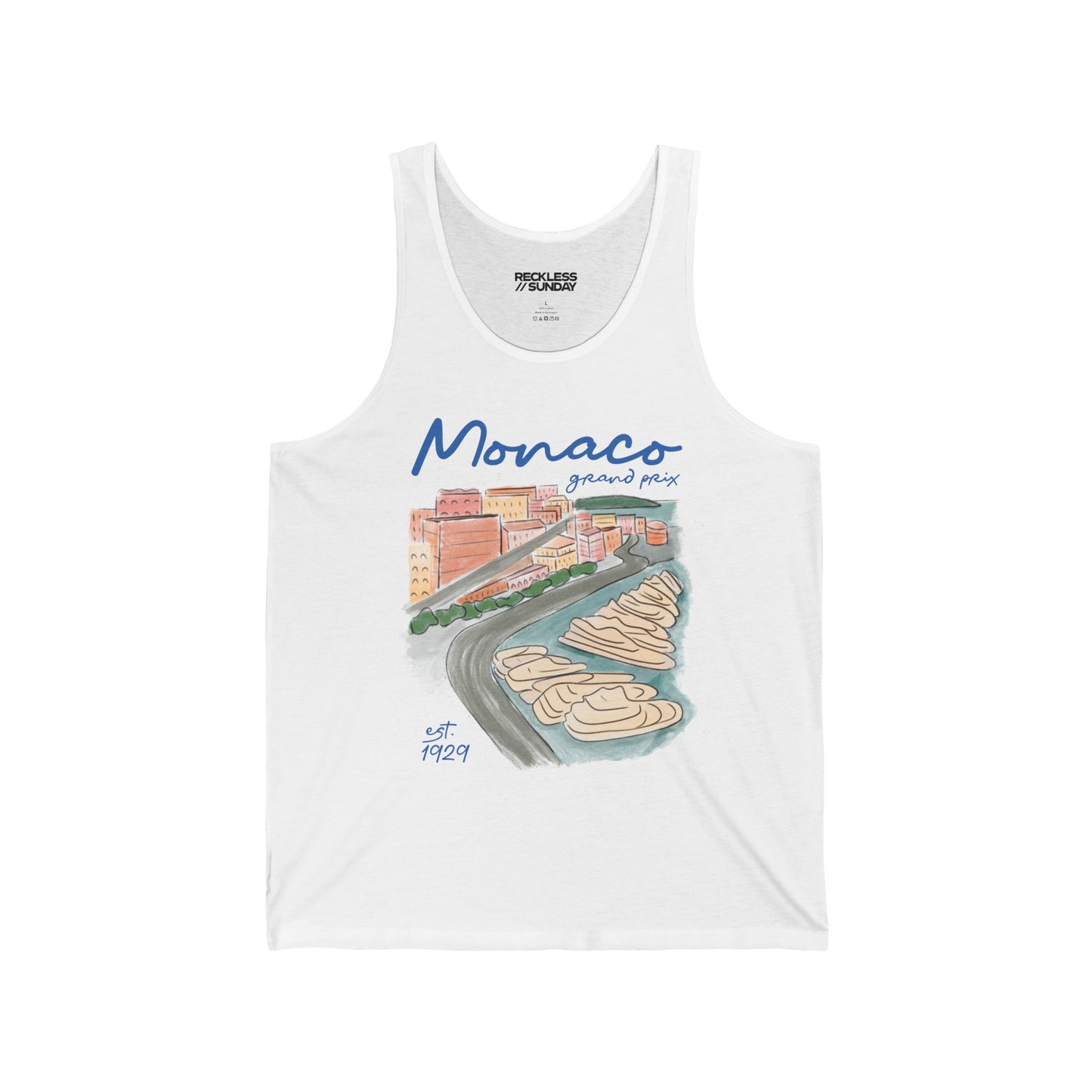 Monaco Grand Prix Illustrated Tank