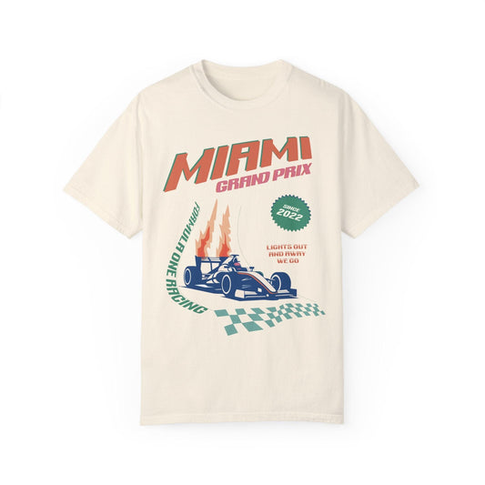 Miami Grand Prix T-Shirt Comfort Color - RecklessSunday