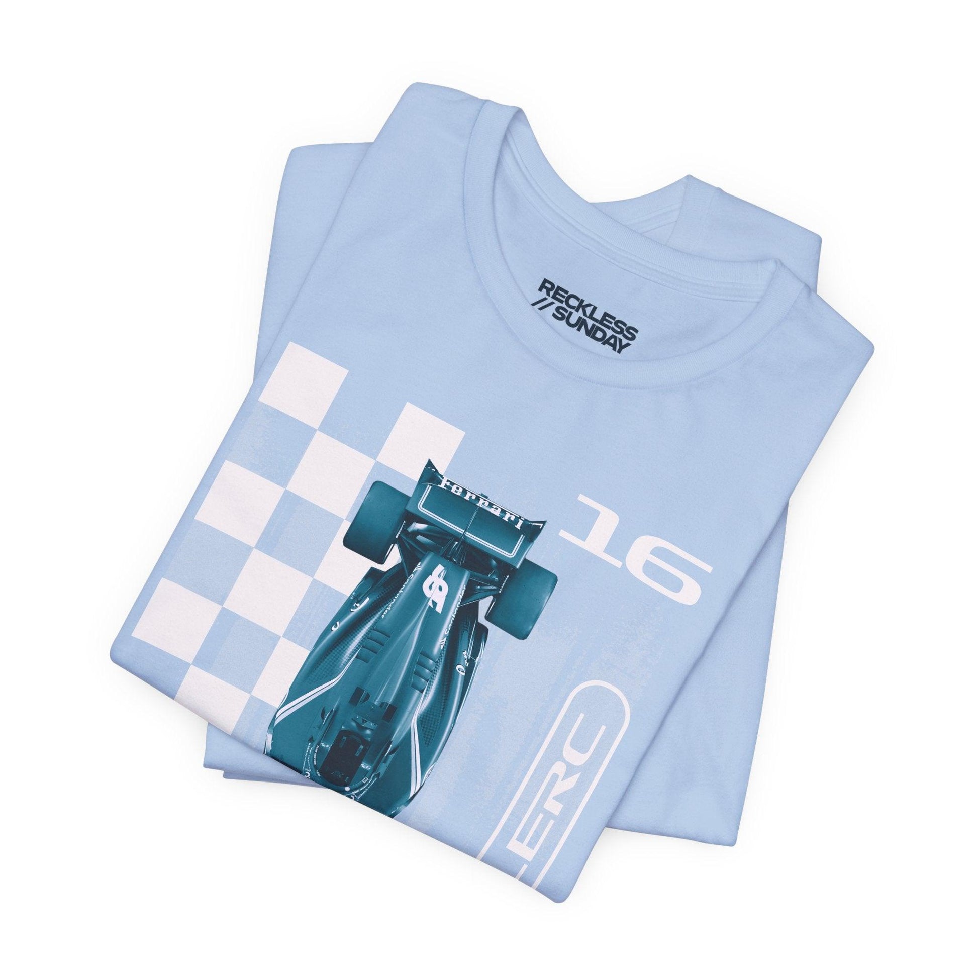 Charles Leclerc Miami Grunge Ferrari Tee - RecklessSunday