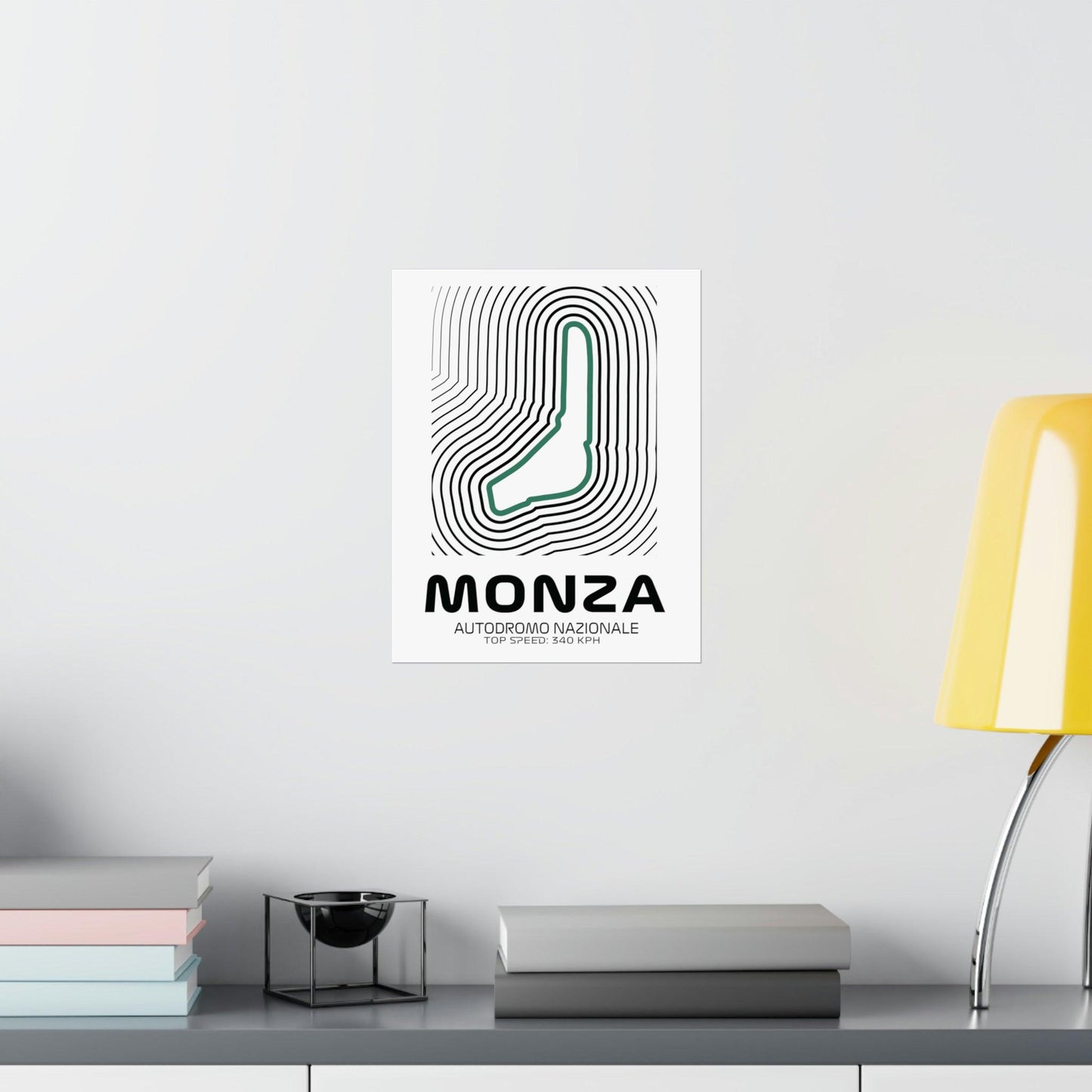 Monza Racing Circuit Poster - RecklessSunday