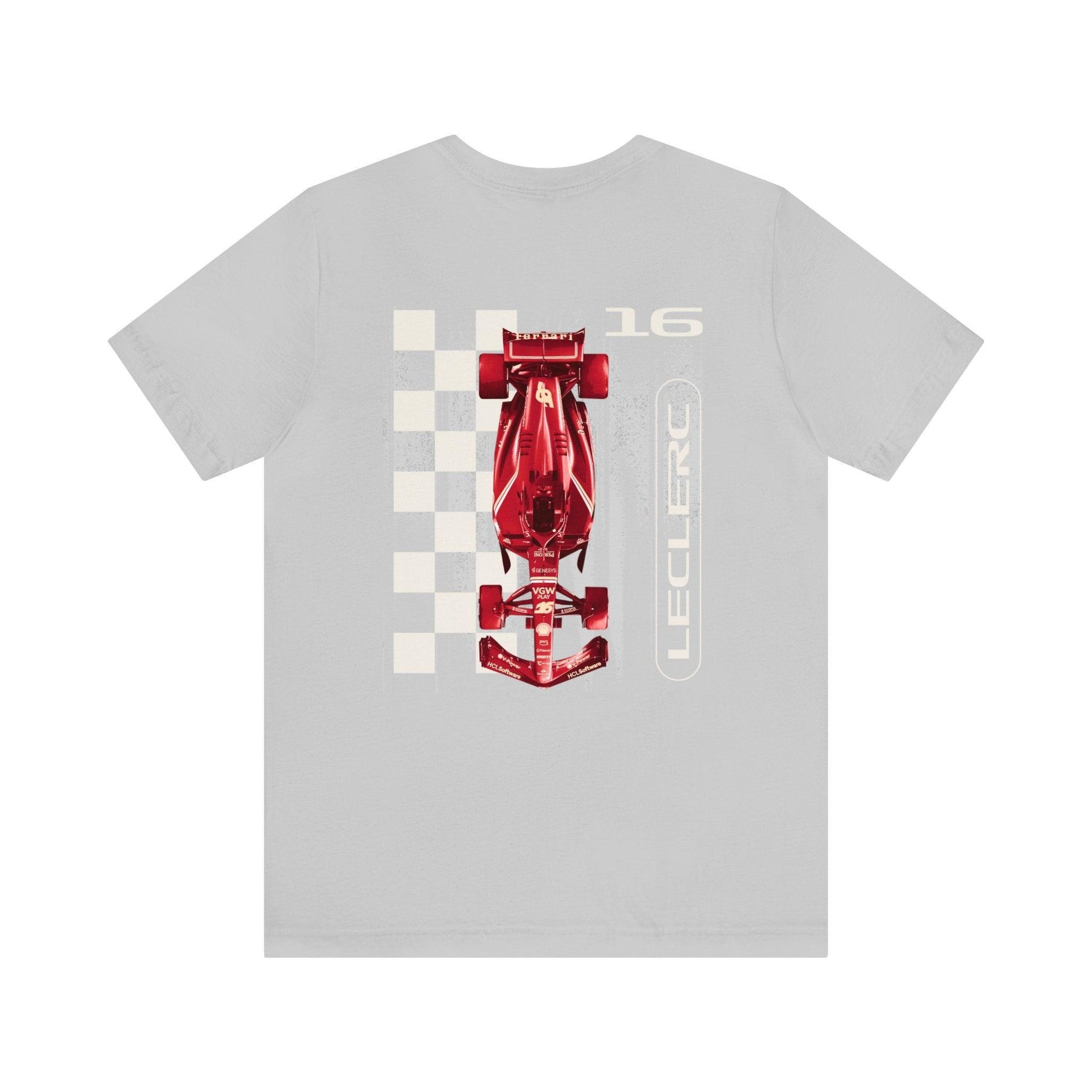 Charles Leclerc Grunge T-Shirt 2024 Lightweight - RecklessSunday