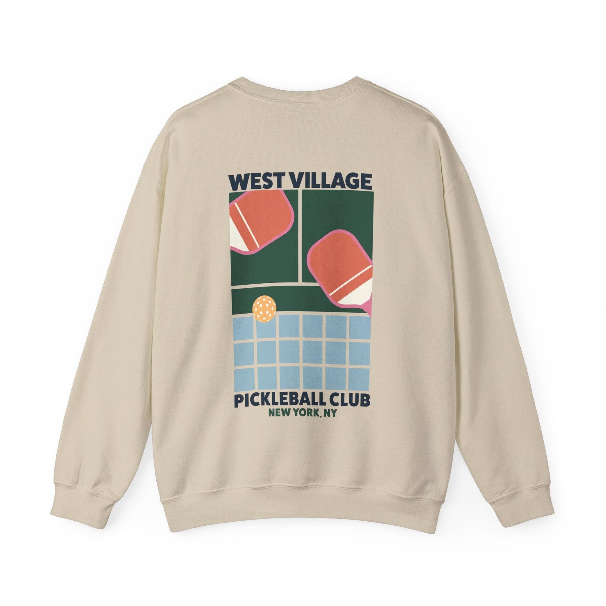 West Village Pickleball Club NYC Crewneck - RecklessSunday