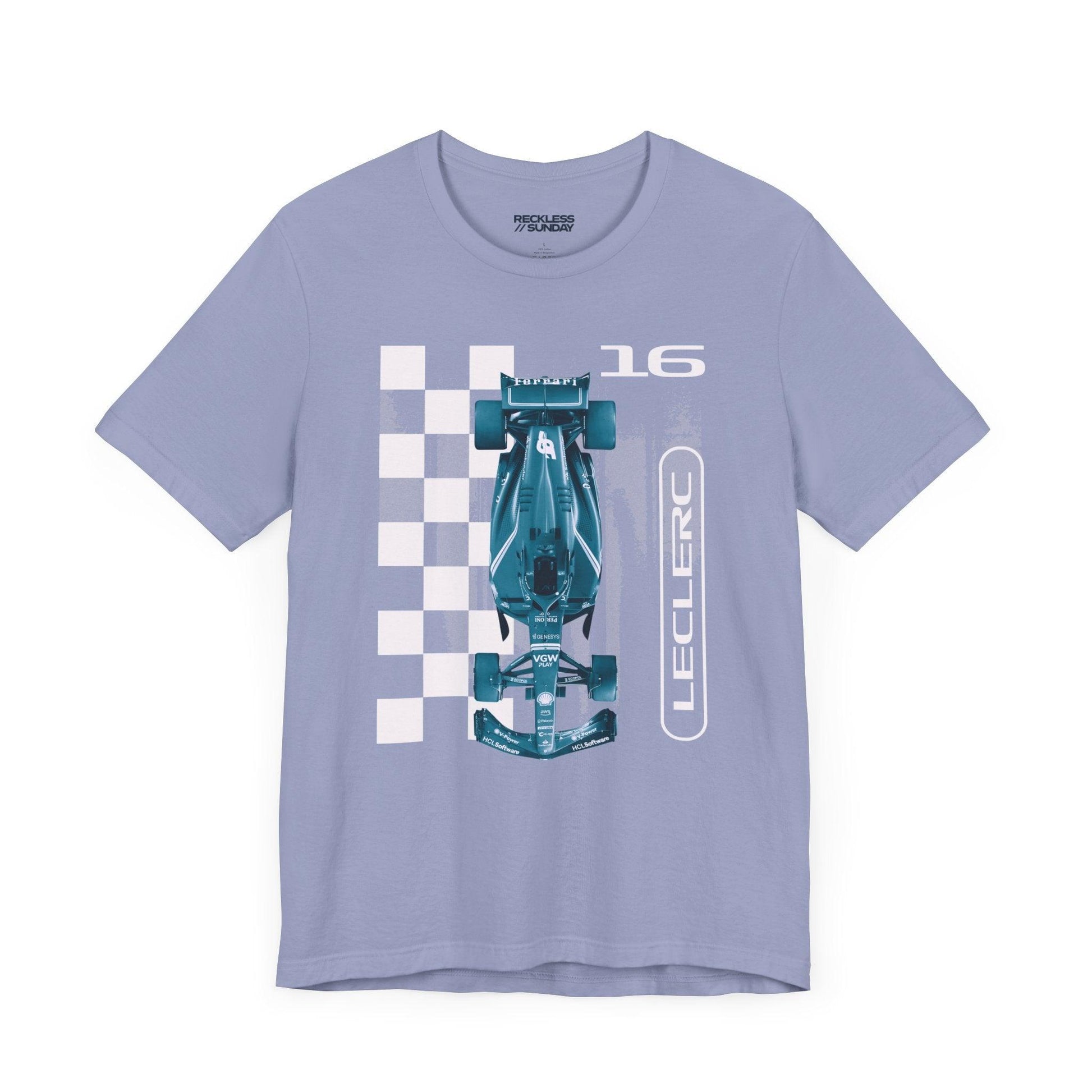 Charles Leclerc Miami Grunge Ferrari Tee - RecklessSunday