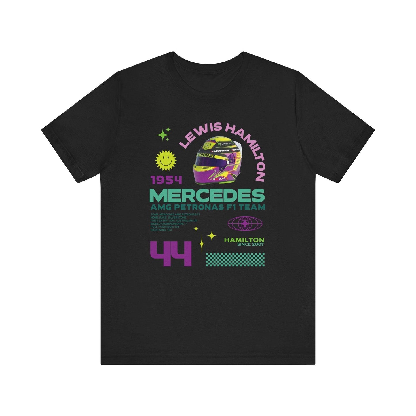 Lewis Hamilton Retro '24 Jersey Tee - RecklessSunday