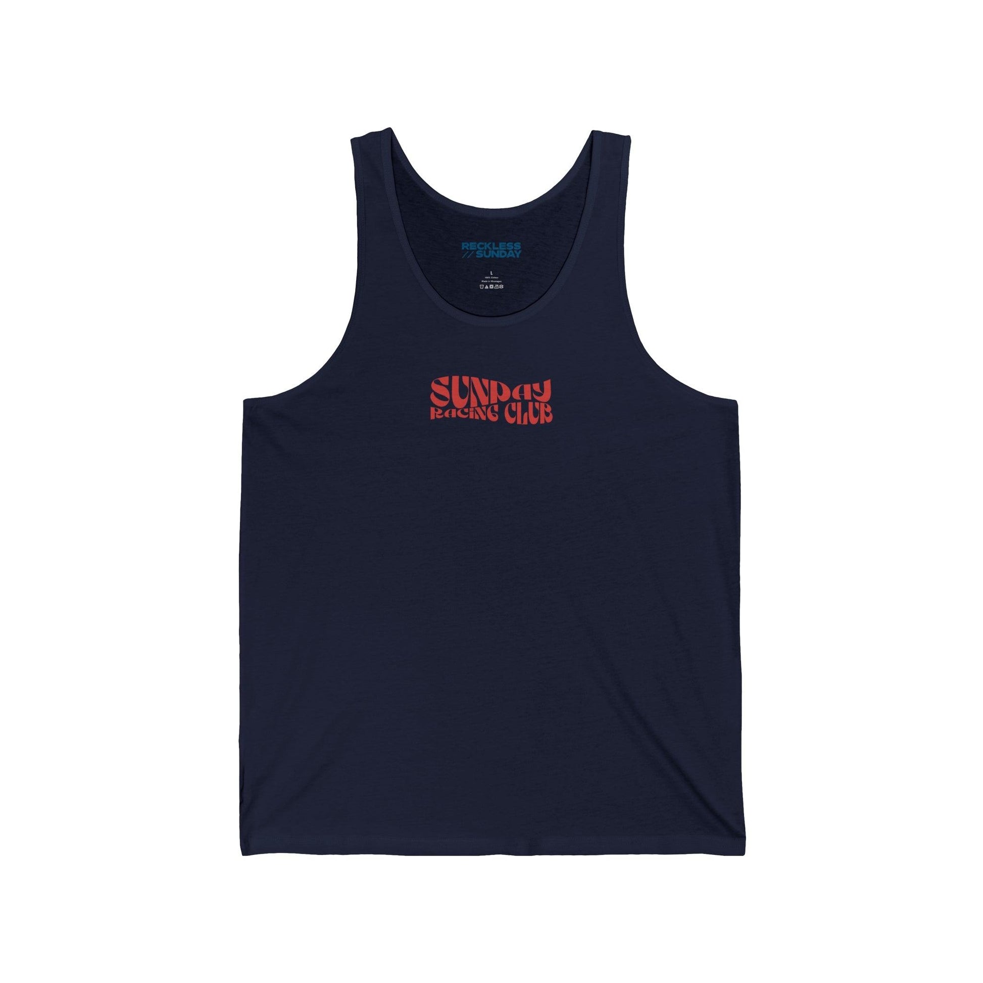 Sunday Racing Club Jersey Tank - RecklessSunday