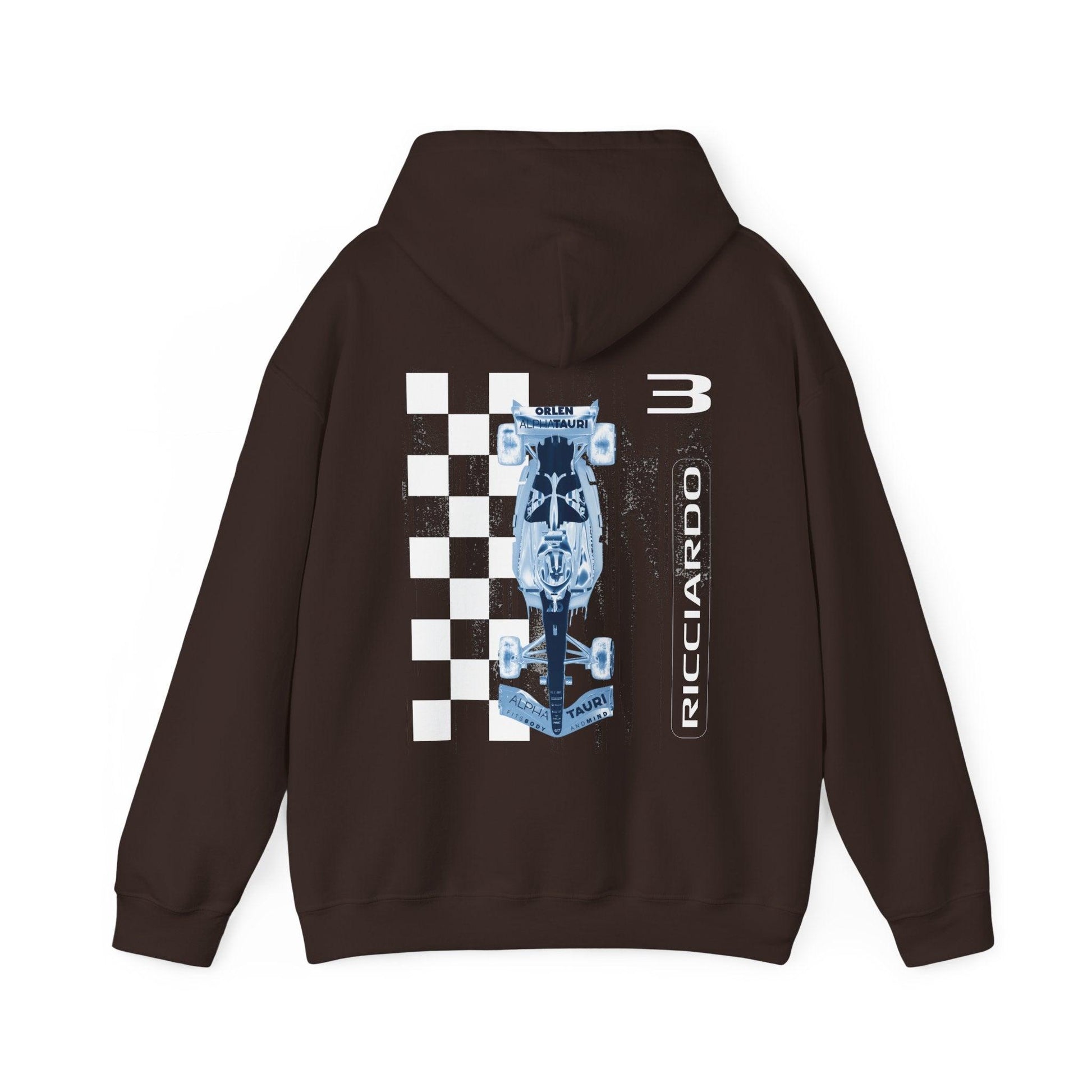 Daniel Ricciardo Grunge Hoodie | Driver Series 24 - RecklessSunday