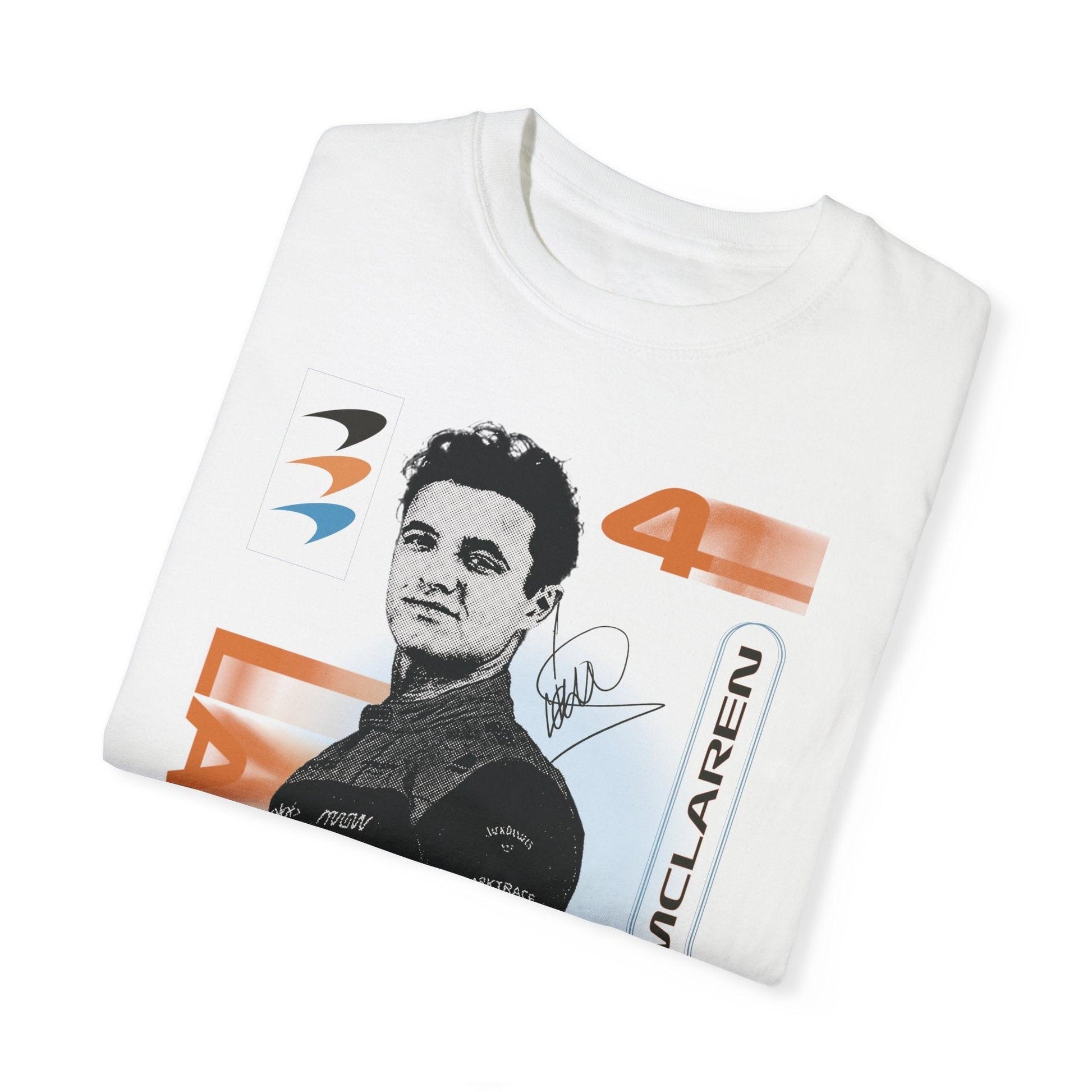 Lando Norris Racing T-Shirt Comfort Color - RecklessSunday