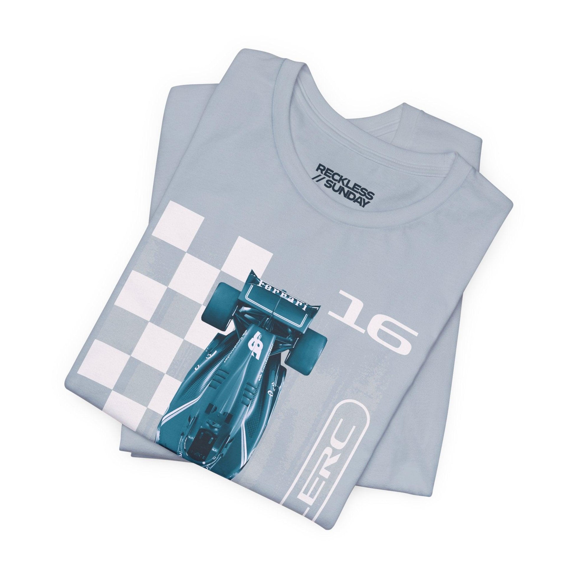 Charles Leclerc Miami Grunge Ferrari Tee - RecklessSunday