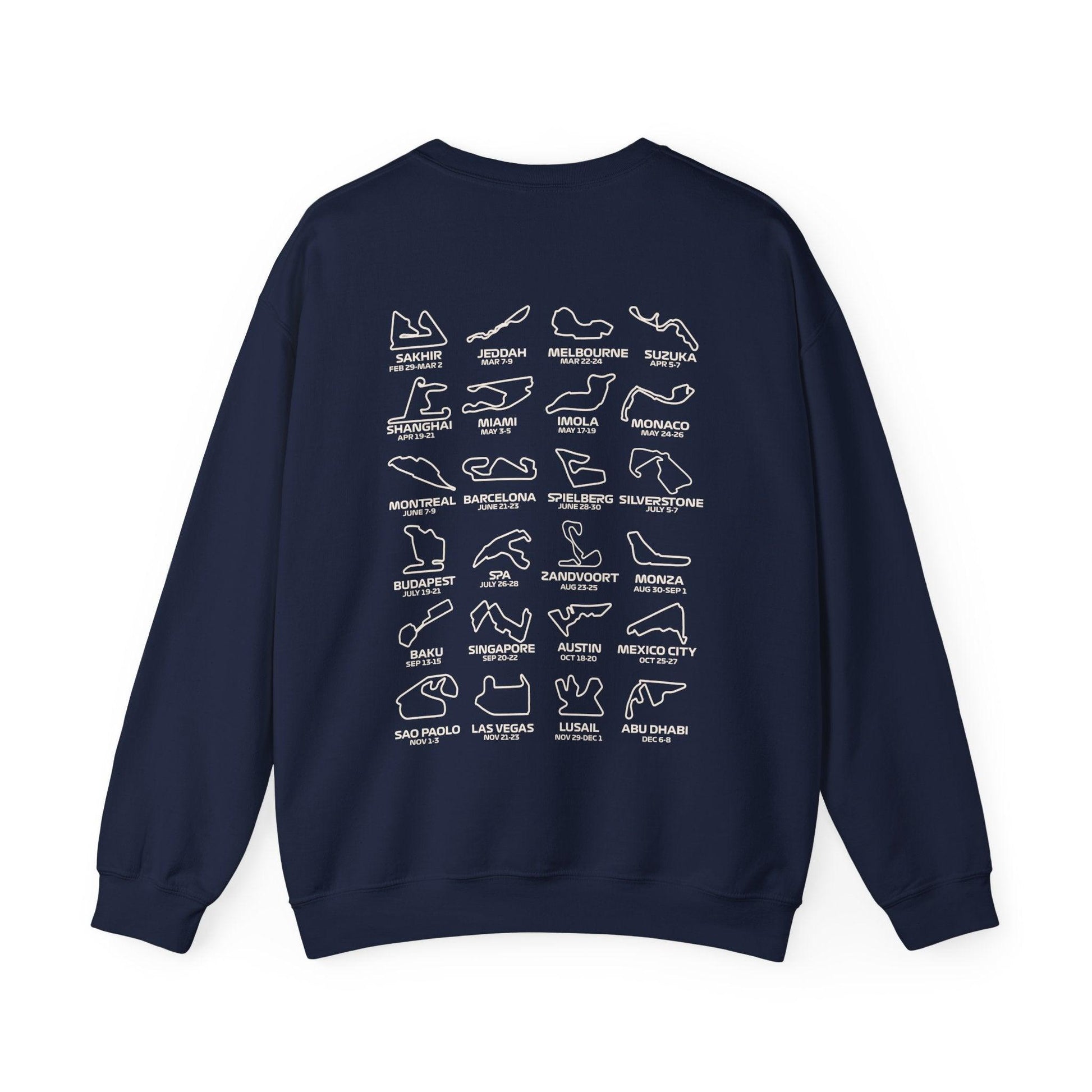 Formula Circuits Crewneck Sweatshirt - RecklessSunday