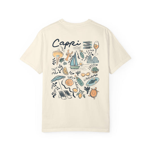 Capri Illustrated Lightweight Sweatshirt